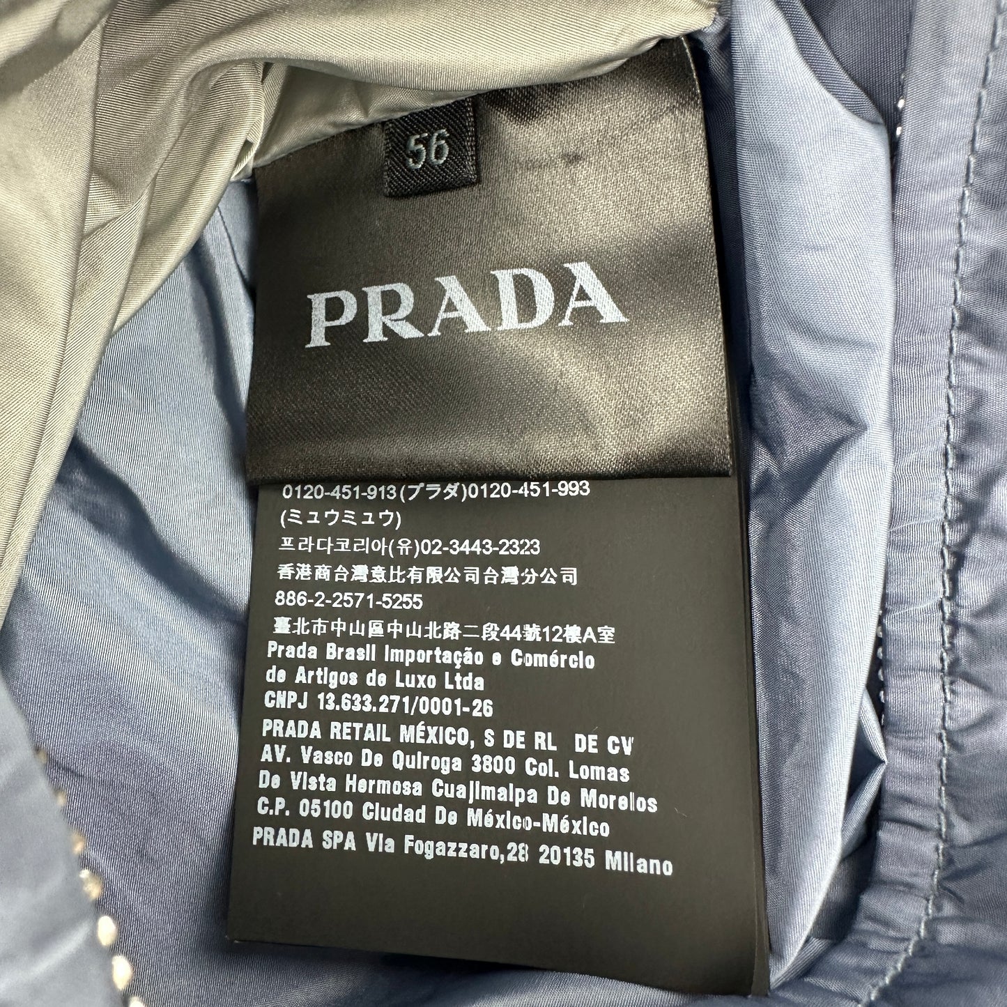 Prada Nylon Reversible Windbreaker (Str. XL)