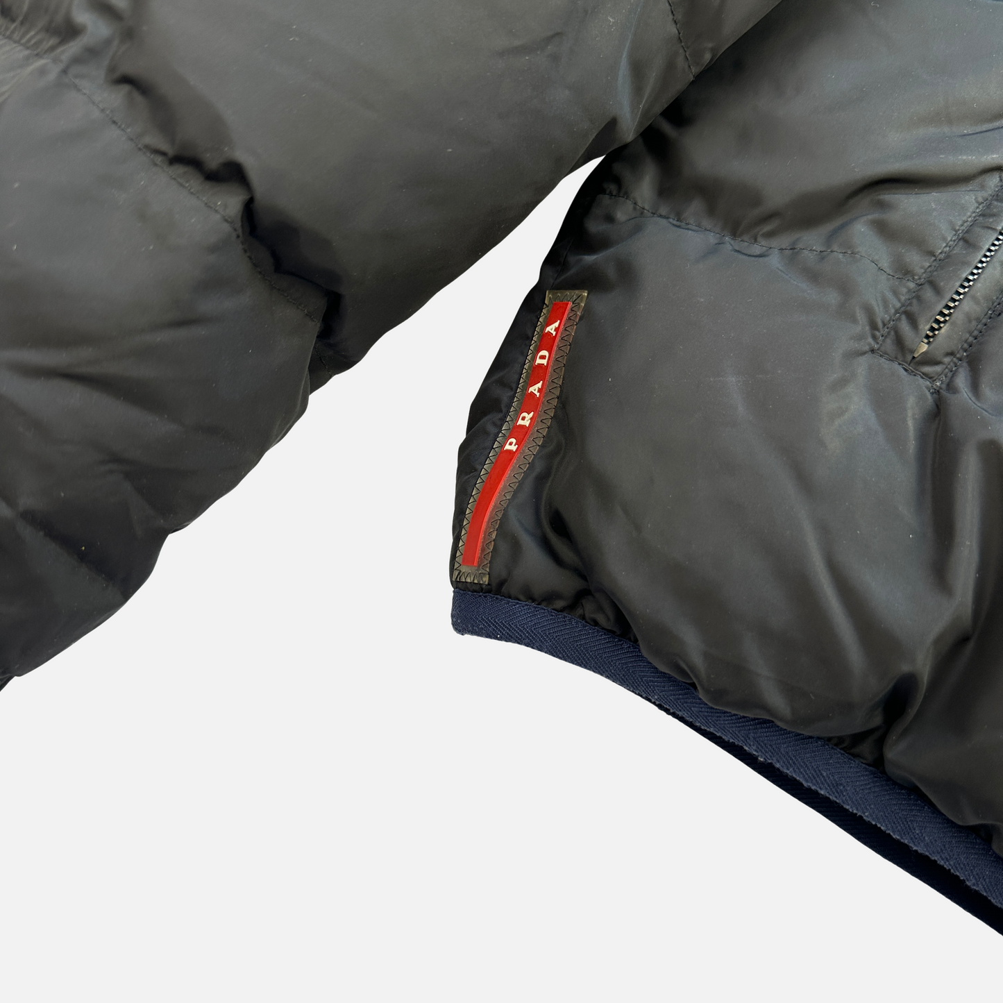 Prada Sport Puffer Jakke (Str. M)
