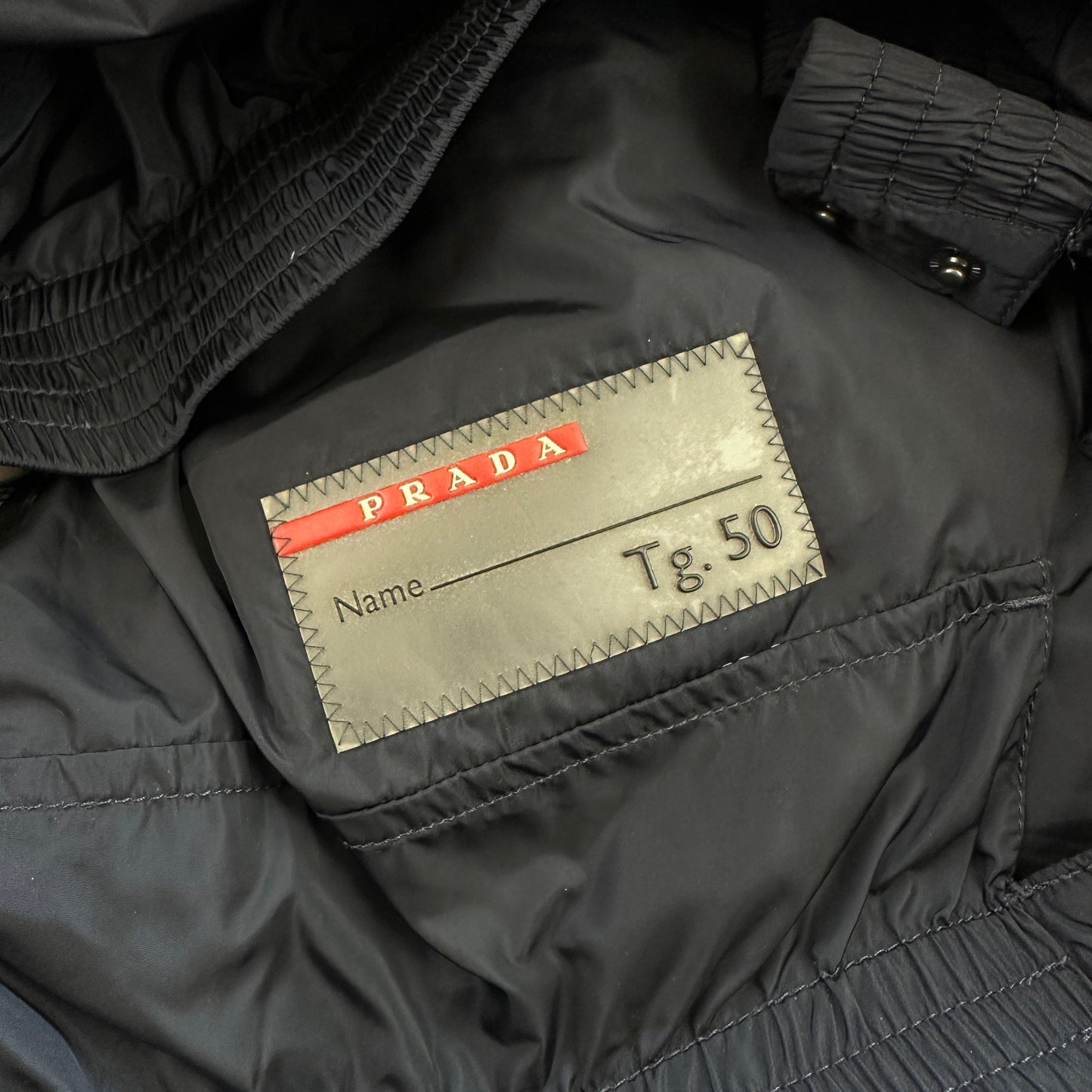 Prada Sport Puffer Jakke (Str. M)