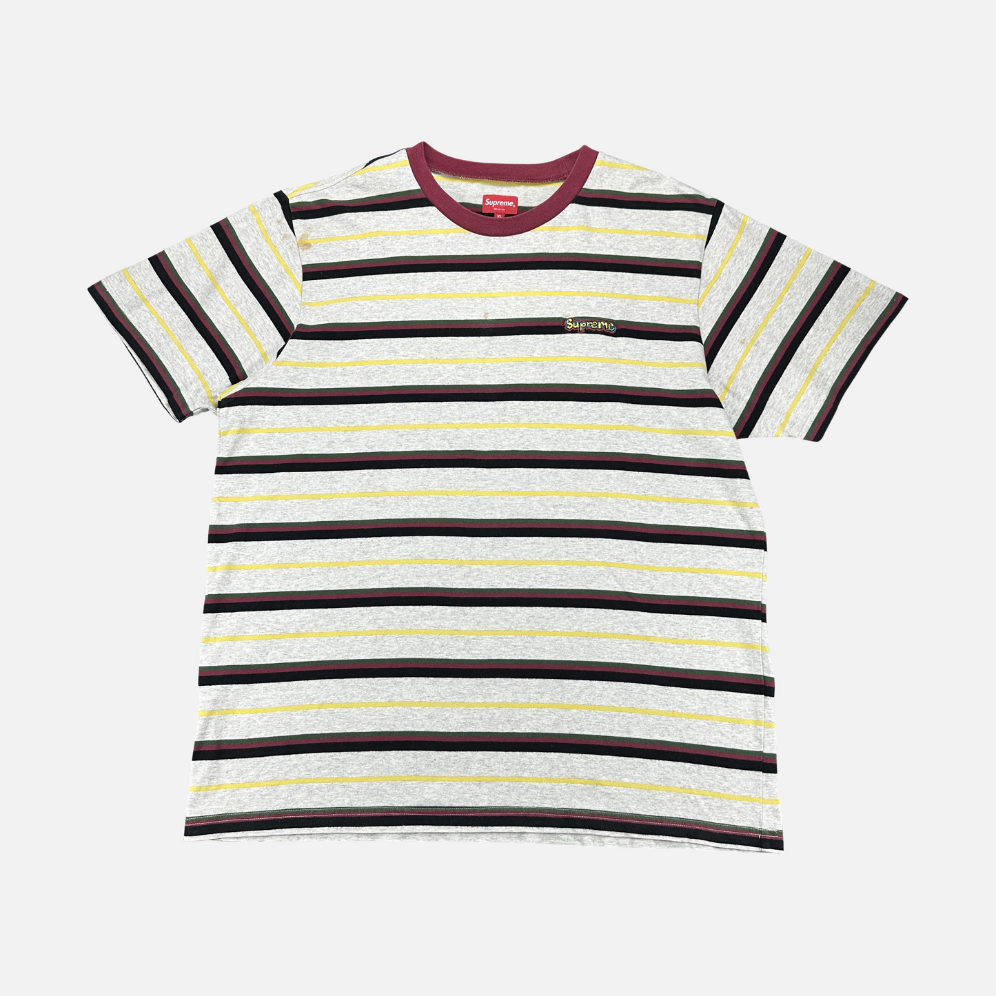 Supreme Heather Stripe T-shirt (Str. XL)
