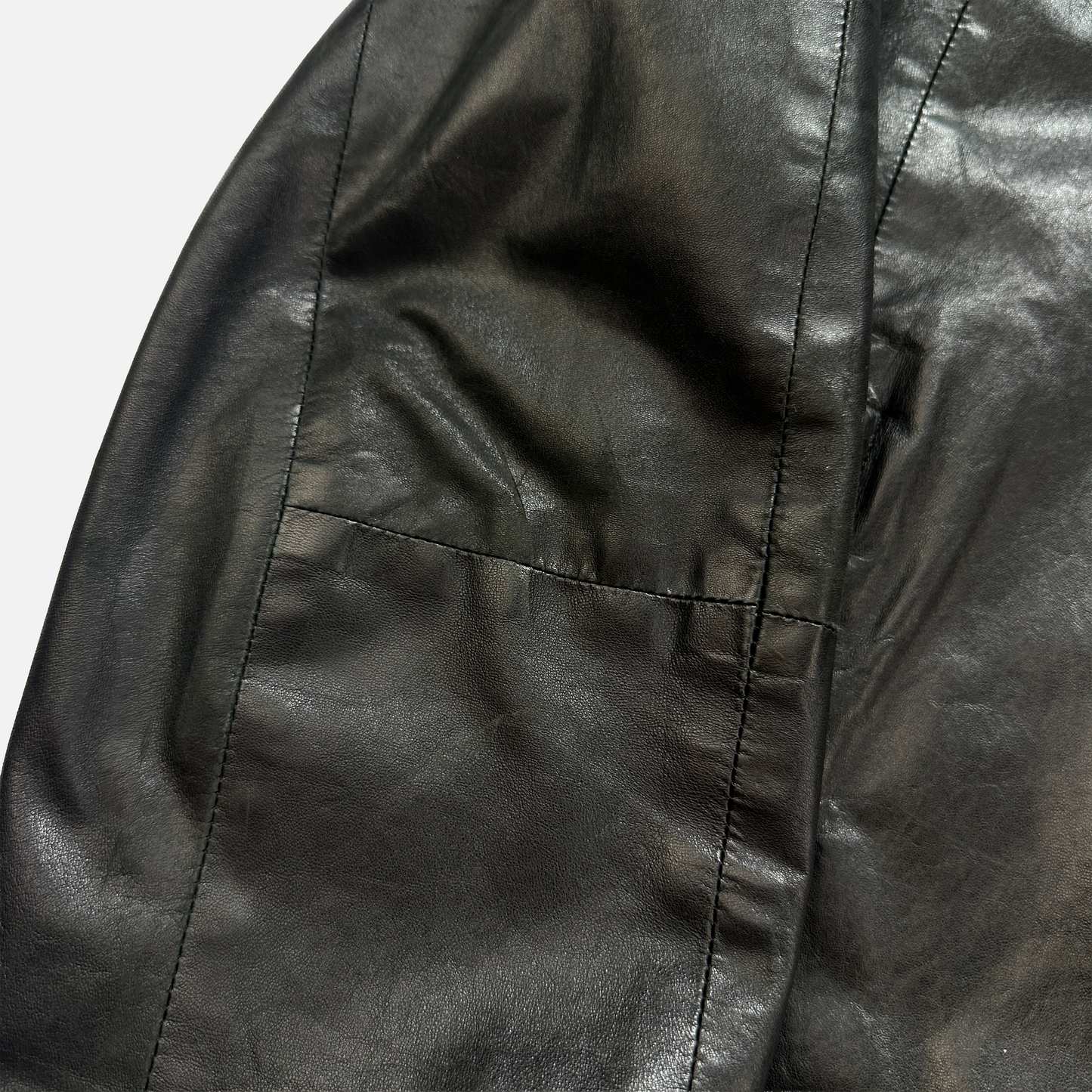 Prada Reversible Læder Jakke (Str. L)