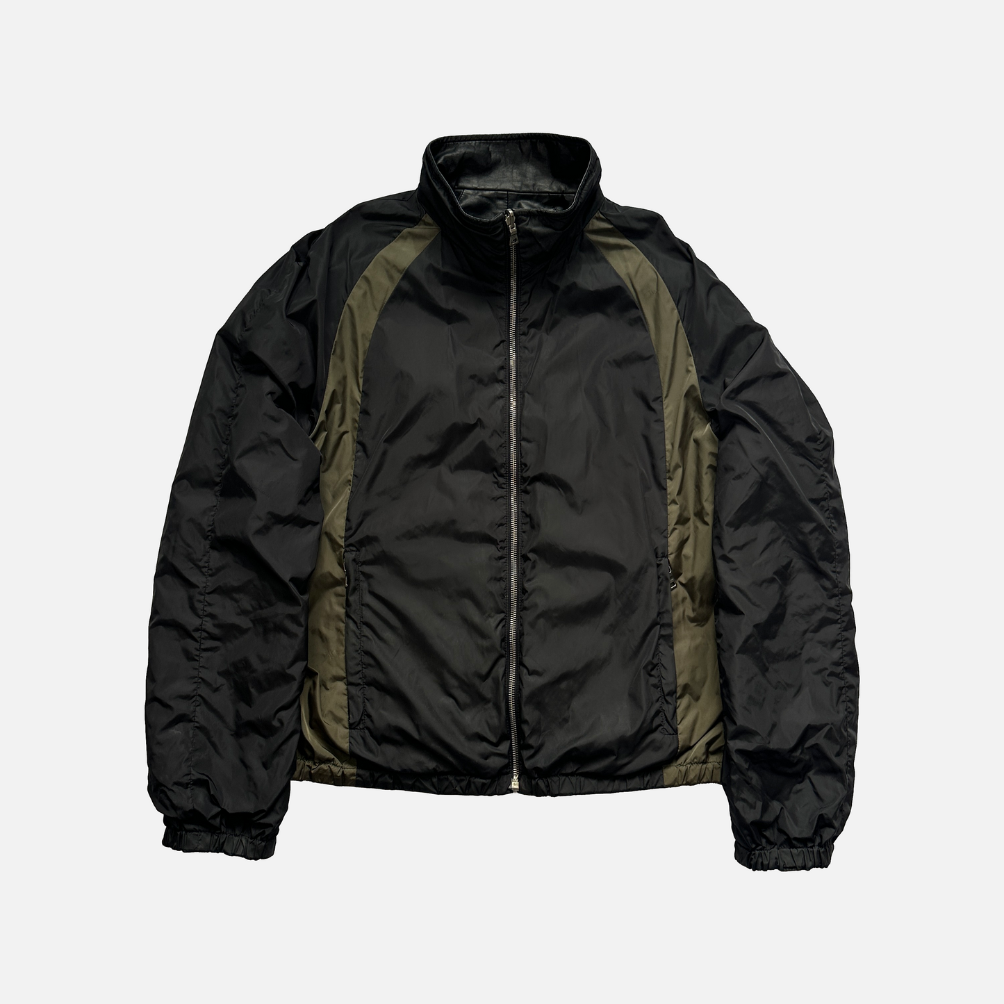 Prada Reversible Læder Jakke (Str. L)