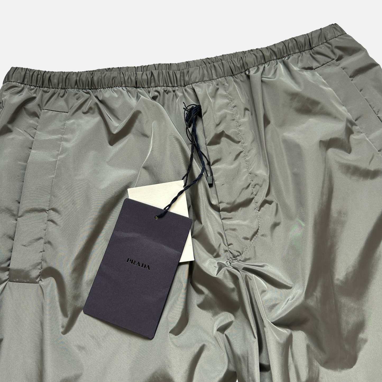 Prada Baggy Nylon Bukser (Str. 34W)