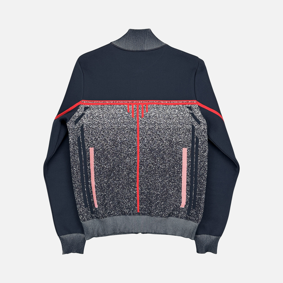 Prada Melange Knitted Zip Up (Str. M)