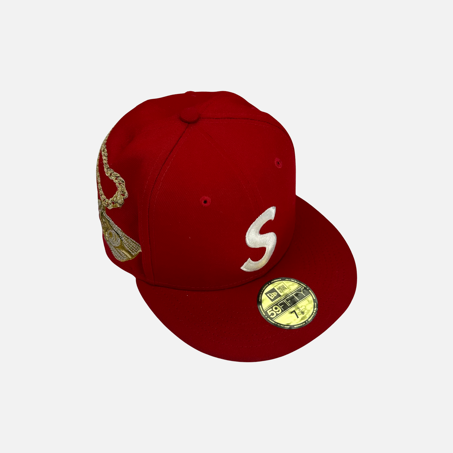 Supreme Jesus Piece S Logo New Era Cap (Str. 7 3/8)