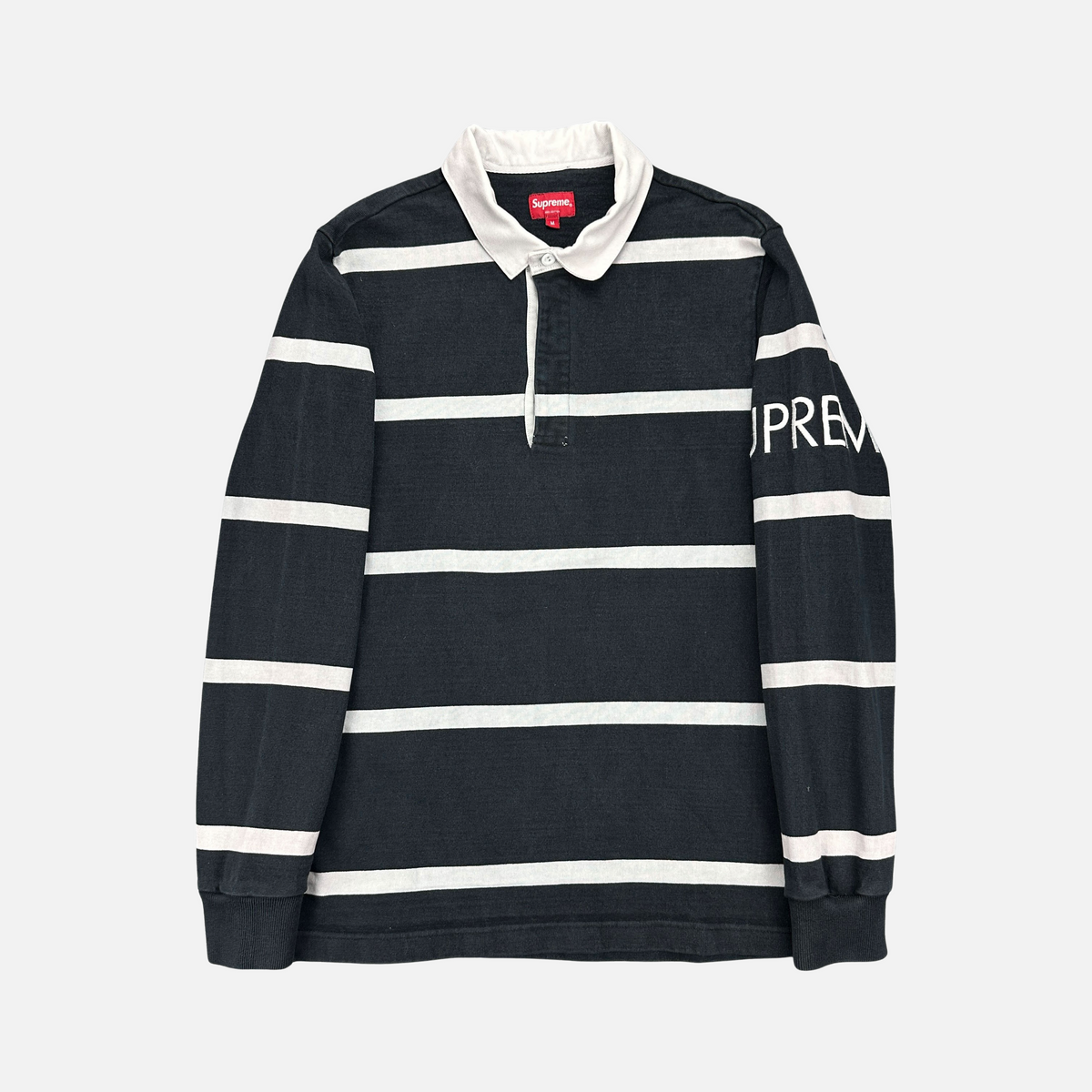 Supreme Striped Rugby Polo (Str. M)