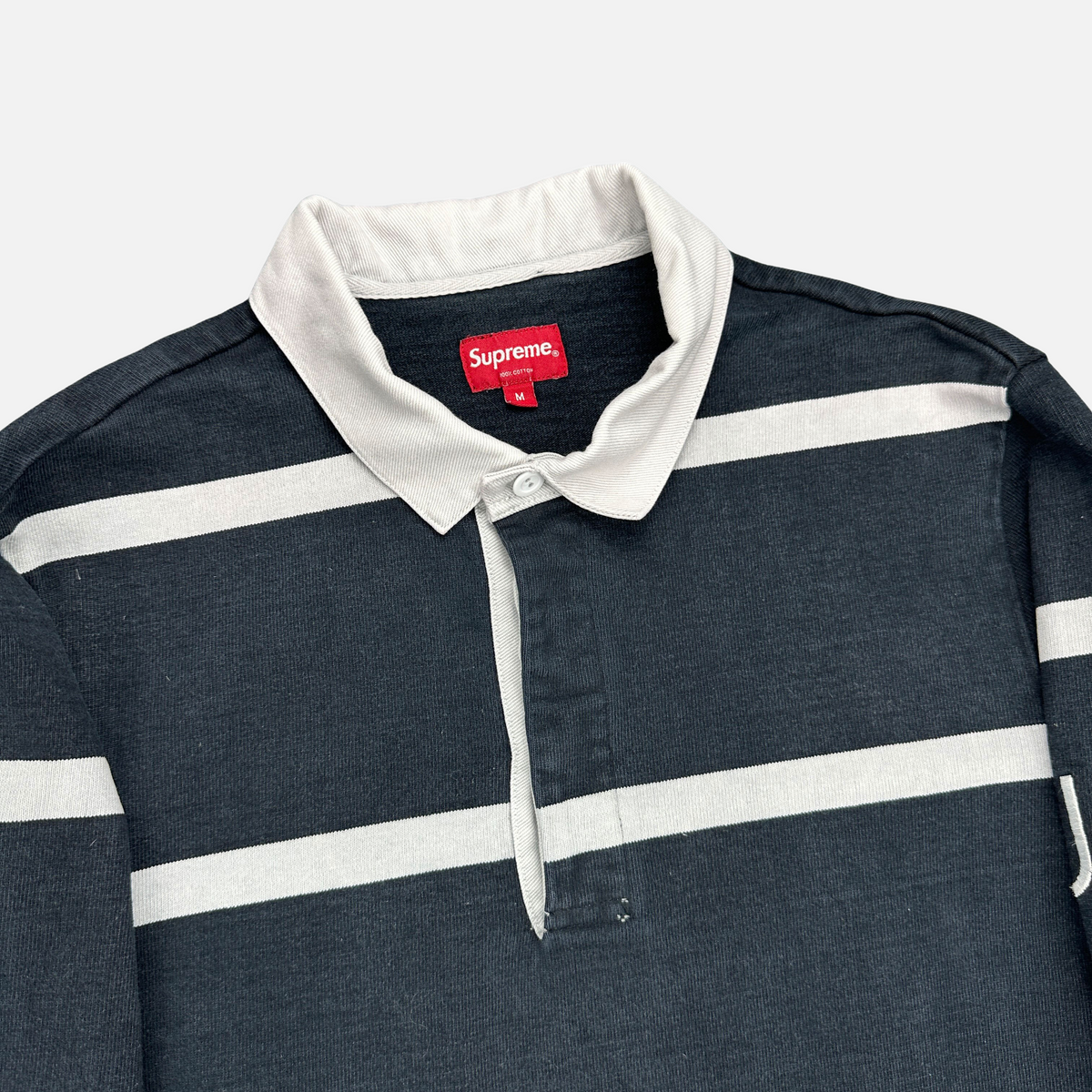 Supreme Striped Rugby Polo (Str. M)
