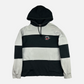 Supreme Nike Striped Hoodie (Str. L)