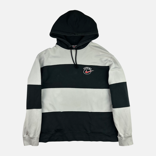 Supreme Nike Striped Hoodie (Str. L)