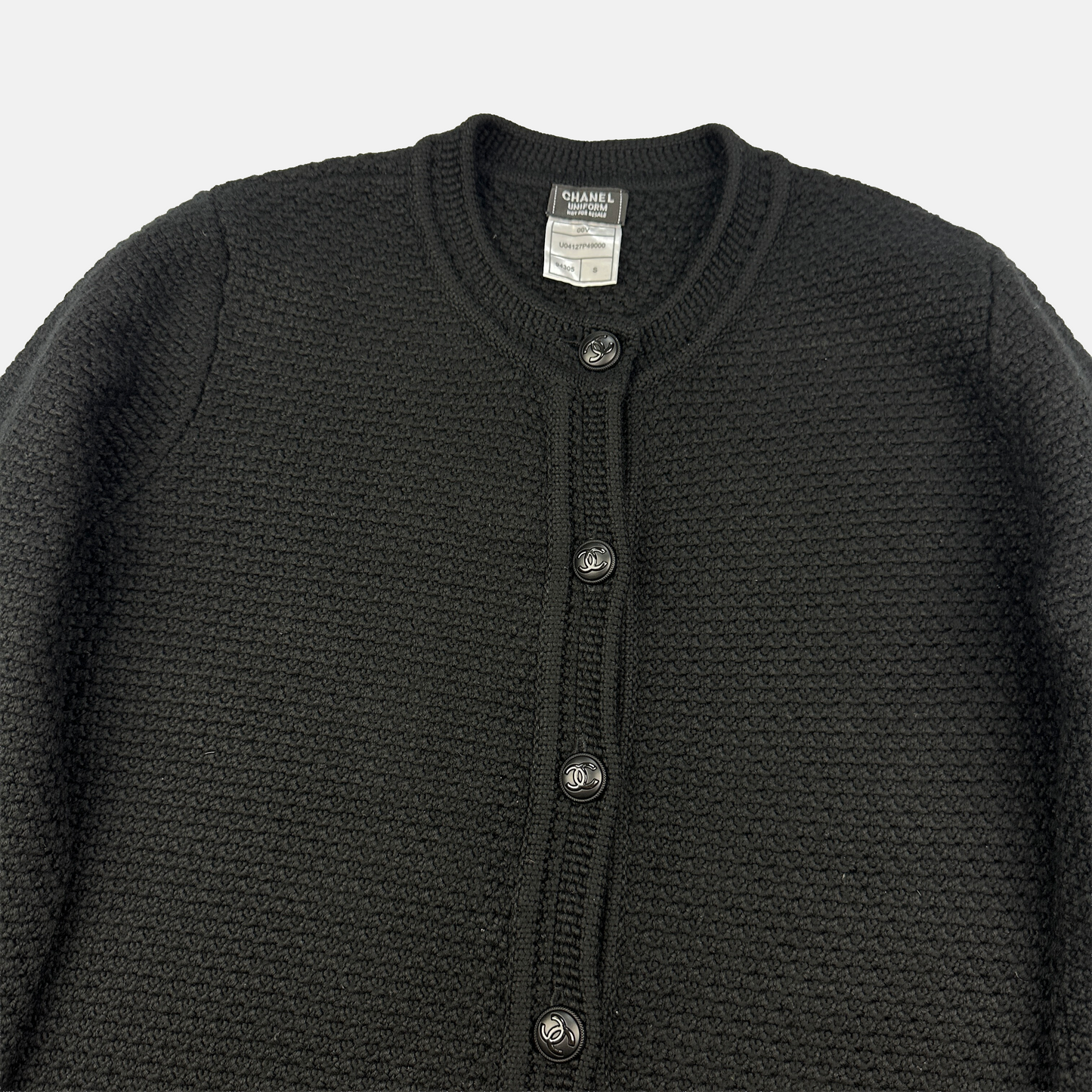 Chanel Uniform Cardigan (Str. S)