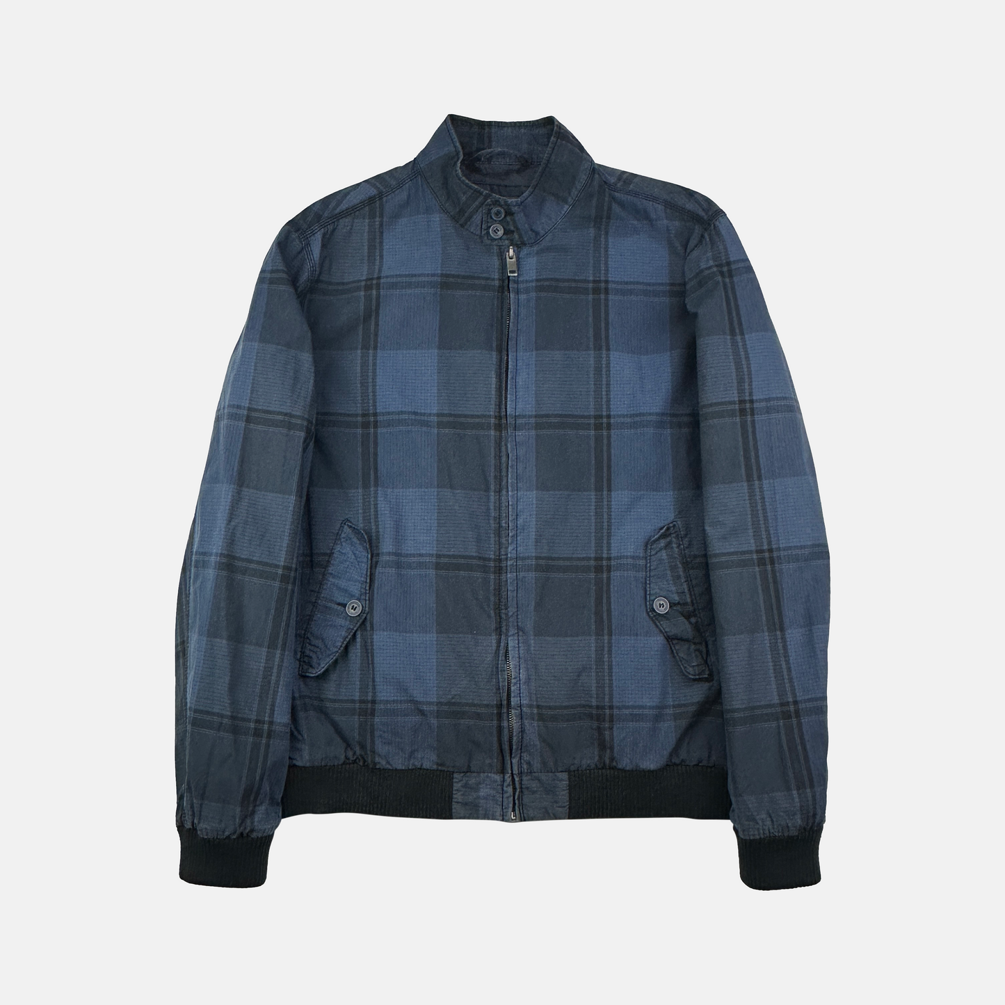 Checkered Harrington Jakke (Str. L)