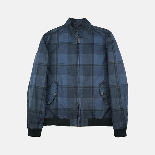 Checkered Harrington Jakke (Str. L)