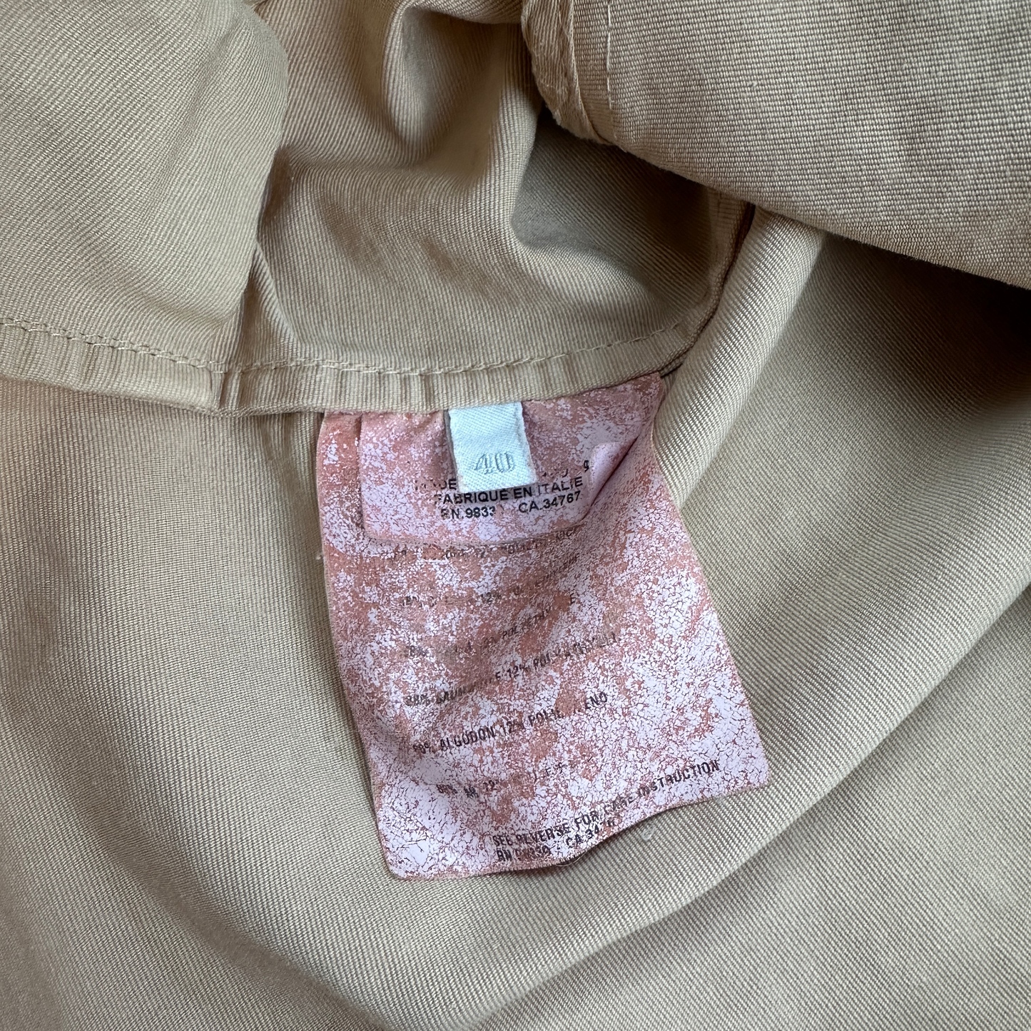 Prada Cotton Jakke (Str. XS)