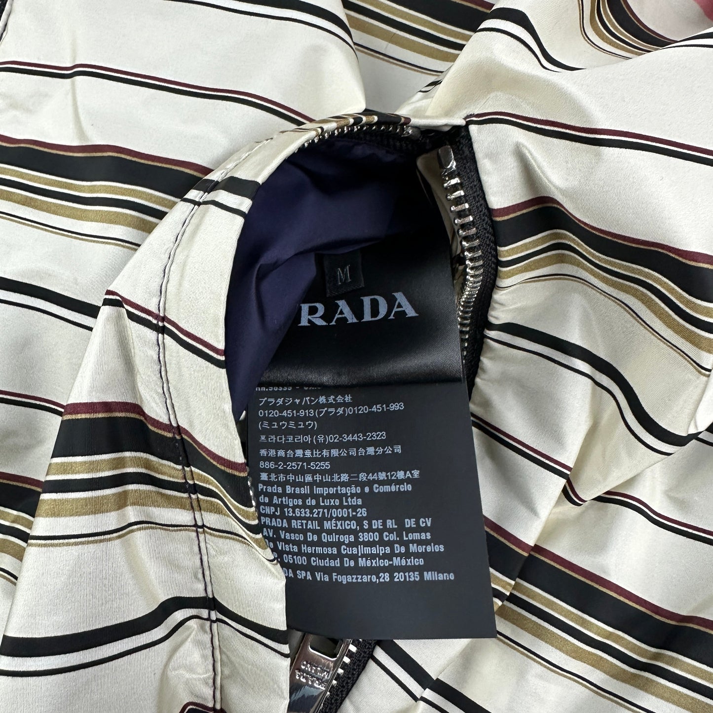 Prada Nylon Reversible Windbreaker (Str. M)