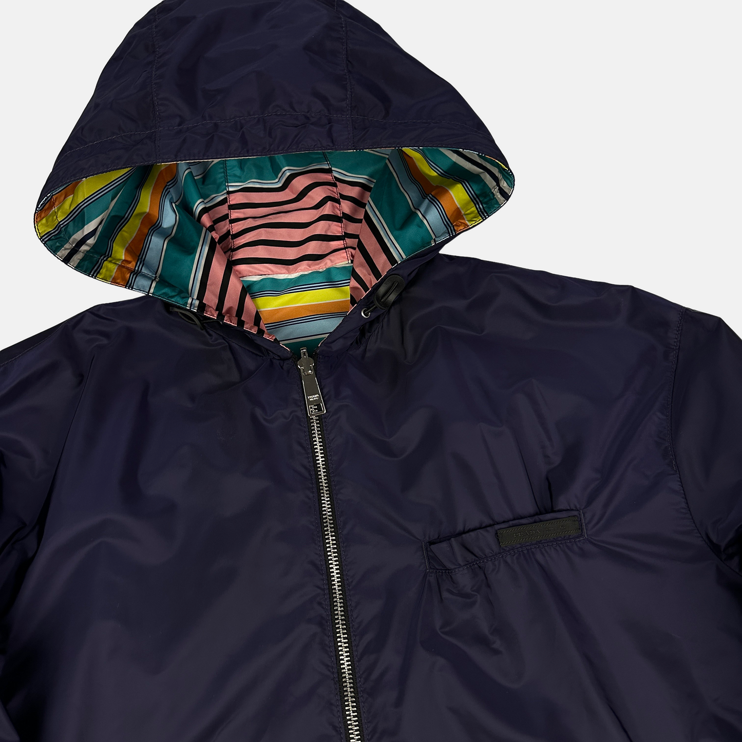 Prada Nylon Reversible Windbreaker (Str. M)
