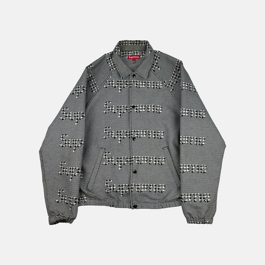 Supreme Houndstooth Jakke (Str. M)