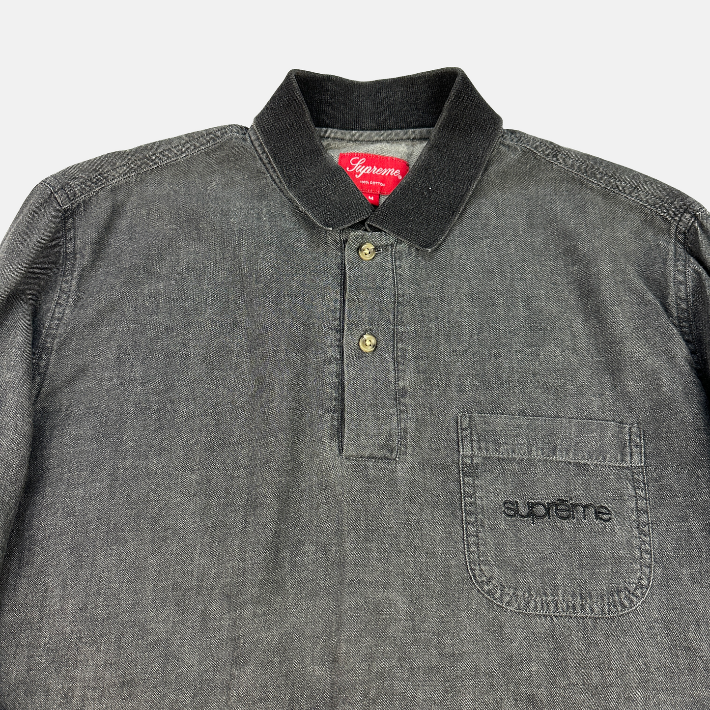 Supreme Denim Polo (Str. M)