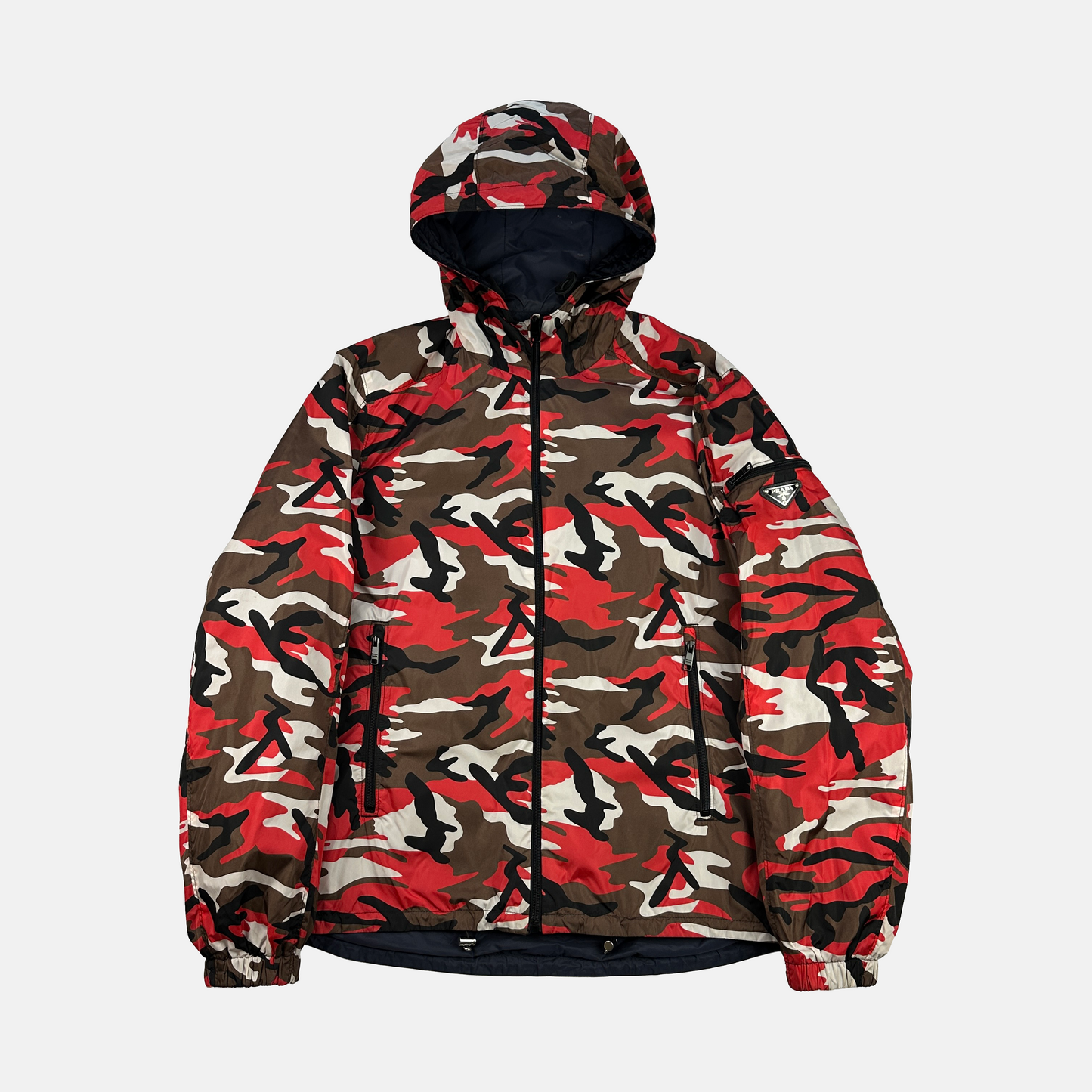 Prada Nylon Camo Windbreaker (Str. M)