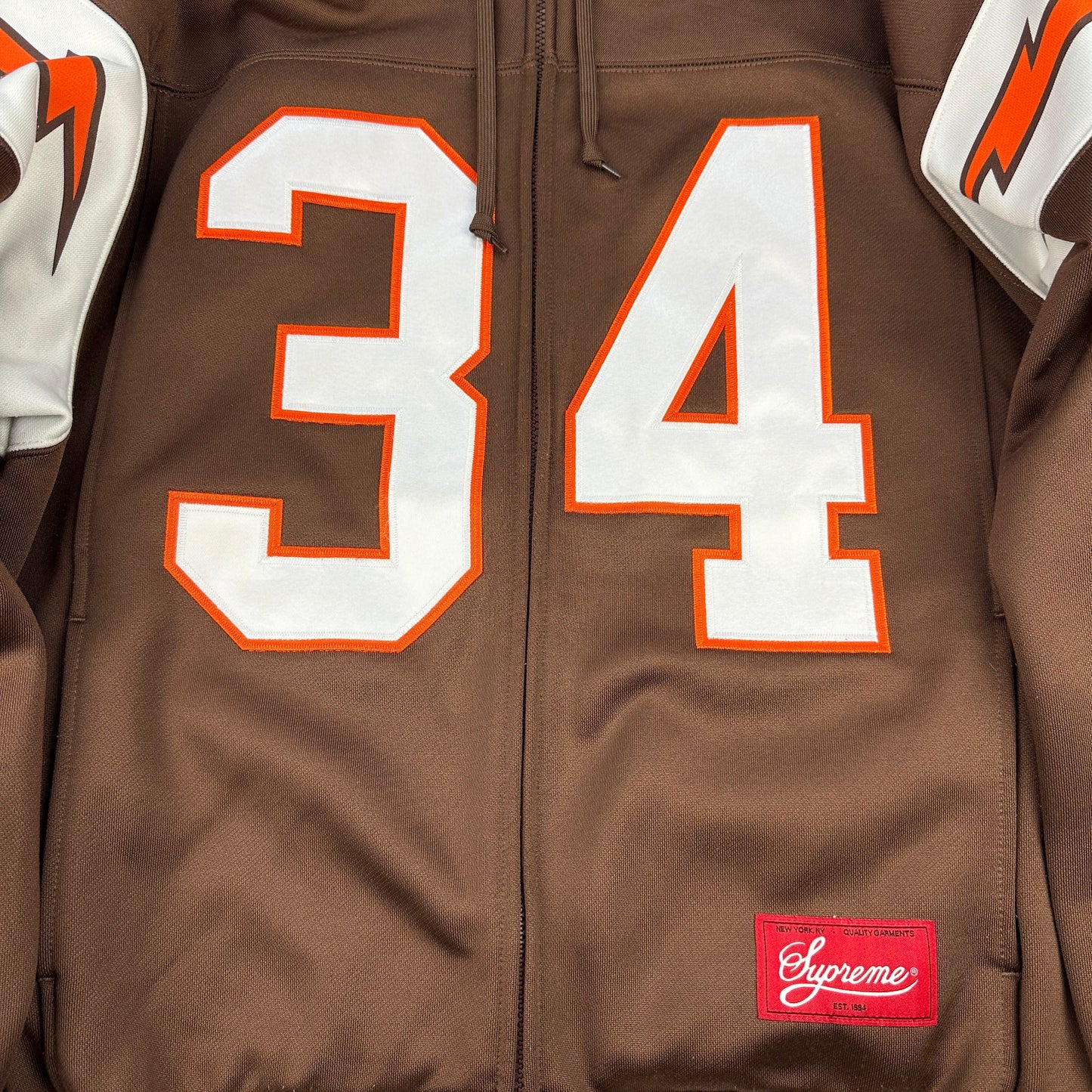 Supreme Football Jakke (Str. L)
