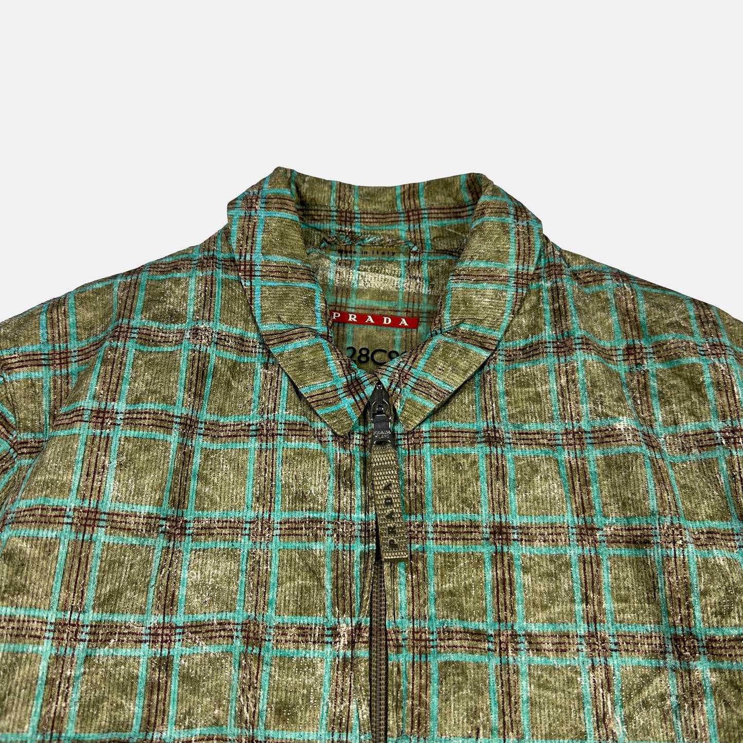 Prada Sport Plaid 2007 Jakke (Str. S)