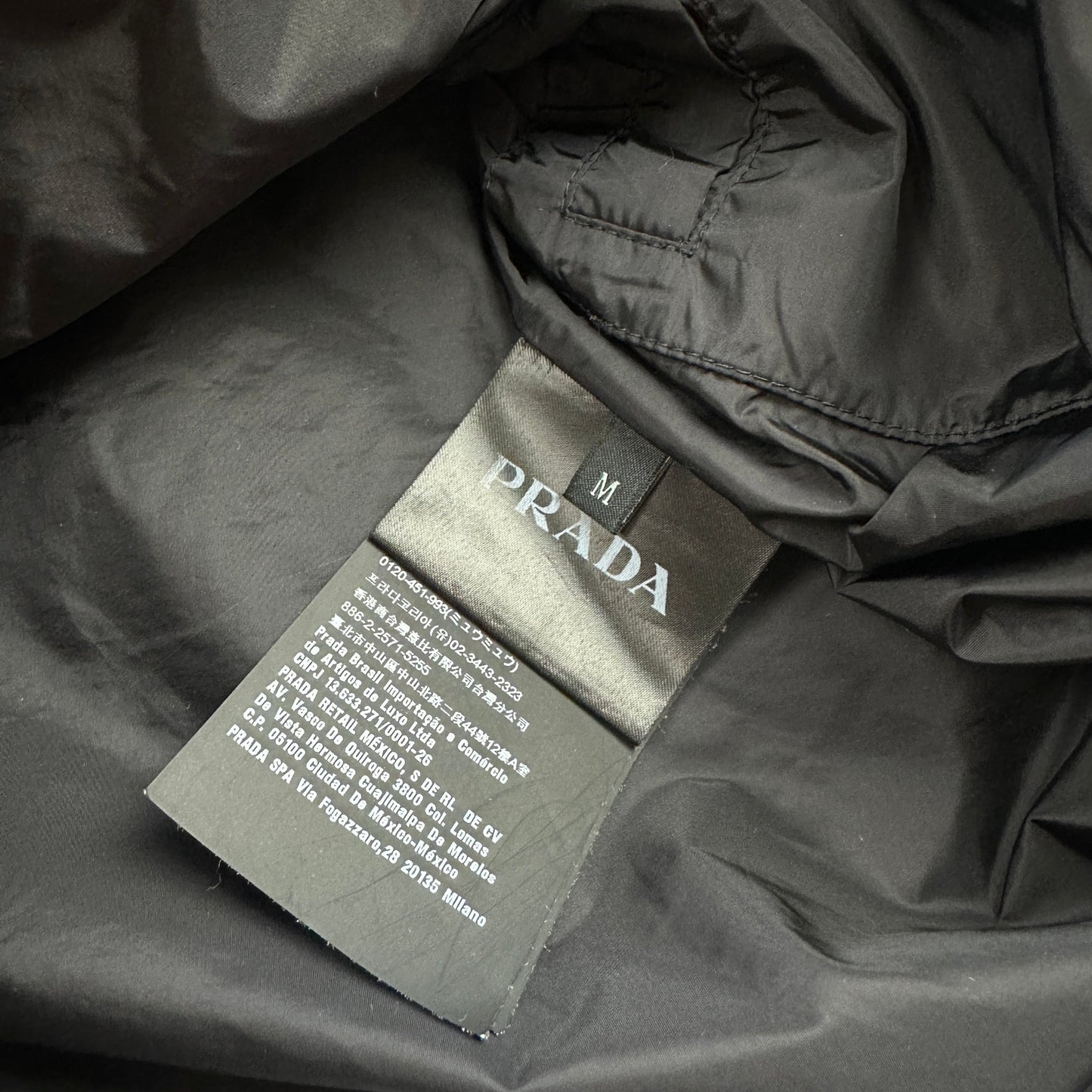 Prada Nylon Windbreaker (Str. M)