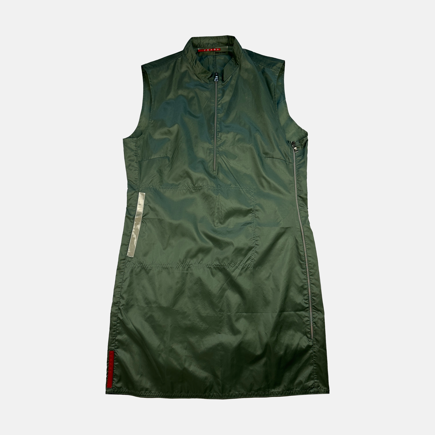 Prada SS1999 Nylon Kjole (Str. M)