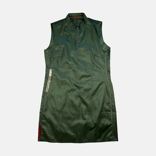 Prada SS1999 Nylon Kjole (Str. M)