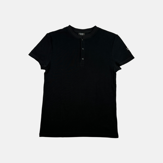 Chanel Uniform Henley T-shirt (Str. S)