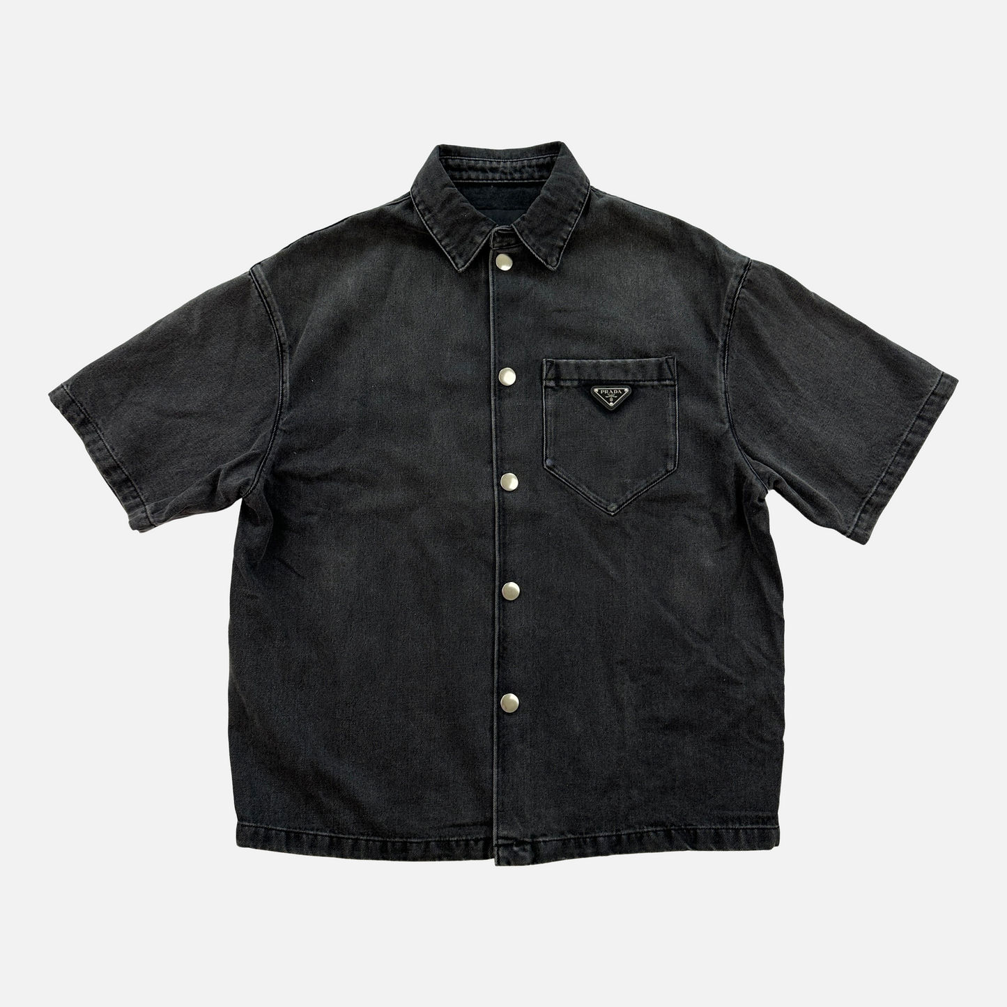 Prada Denim Skjorte (Str. L)