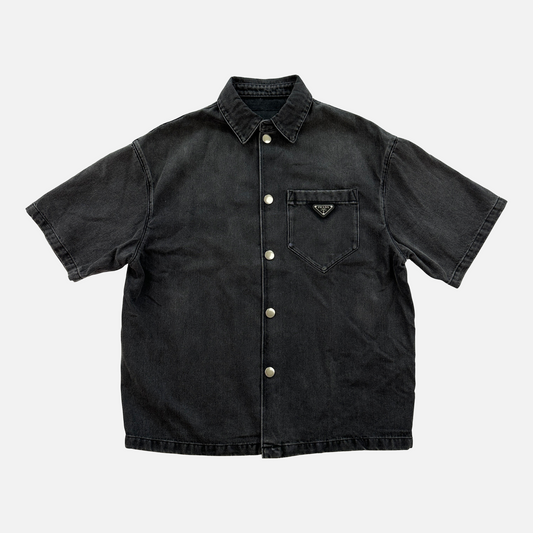 Prada Denim Skjorte (Str. L)
