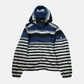 Prada Striped Nylon Windbreaker (Str. M)