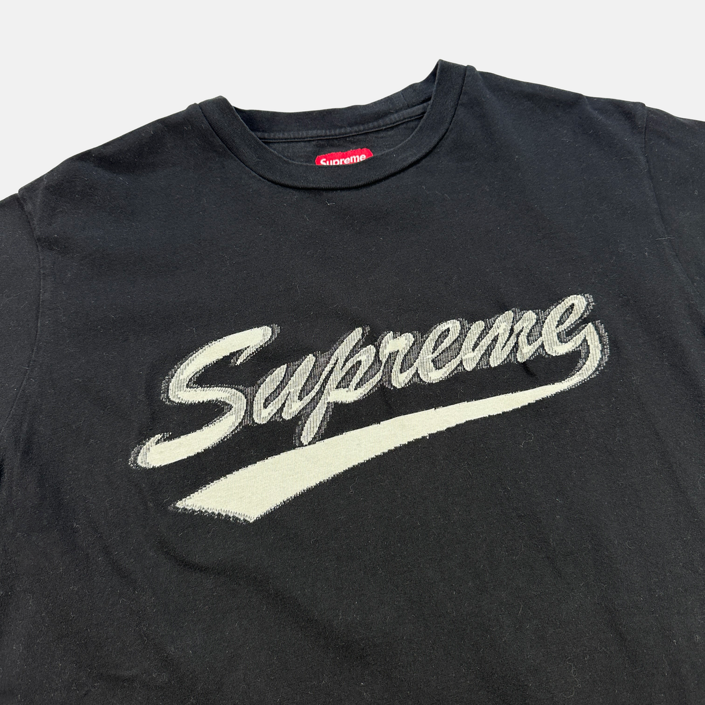 Supreme Intarsia Script T-shirt (Str. L)