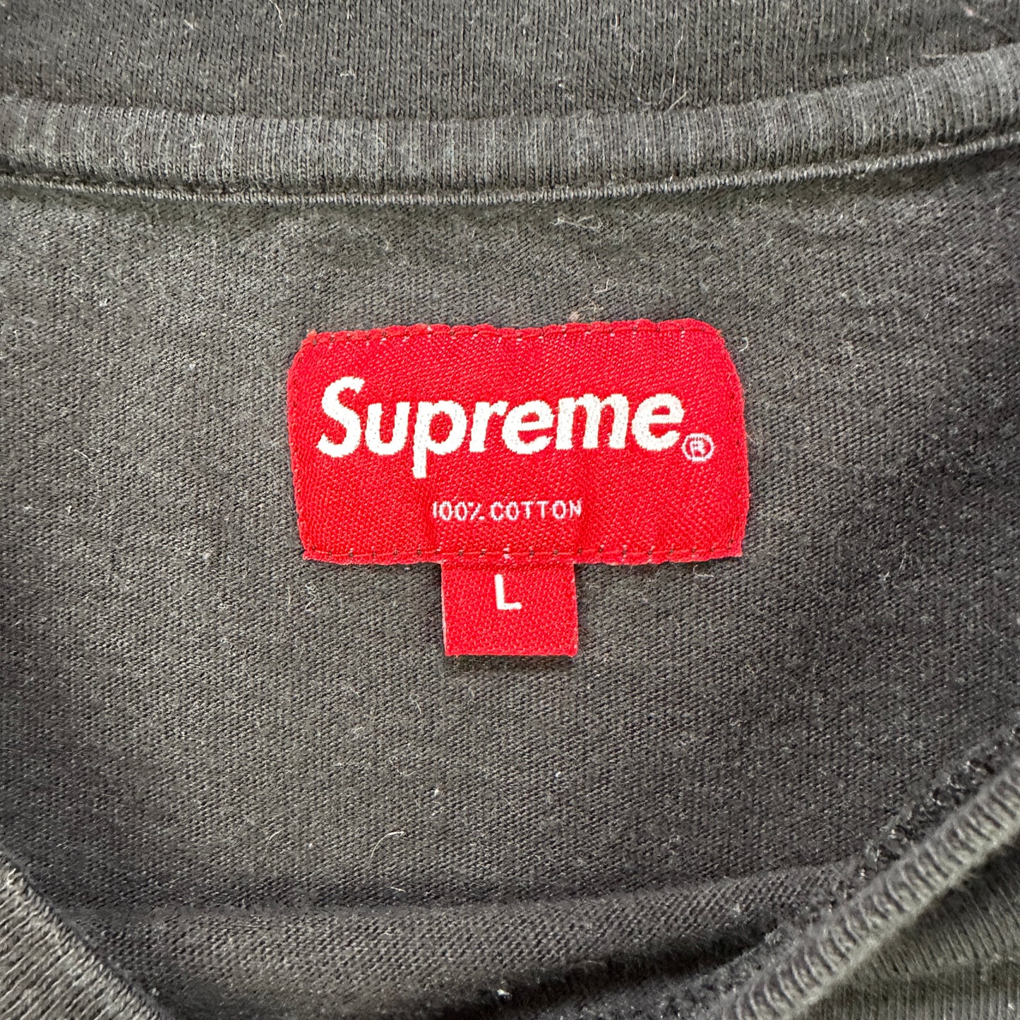 Supreme Intarsia Script T-shirt (Str. L)