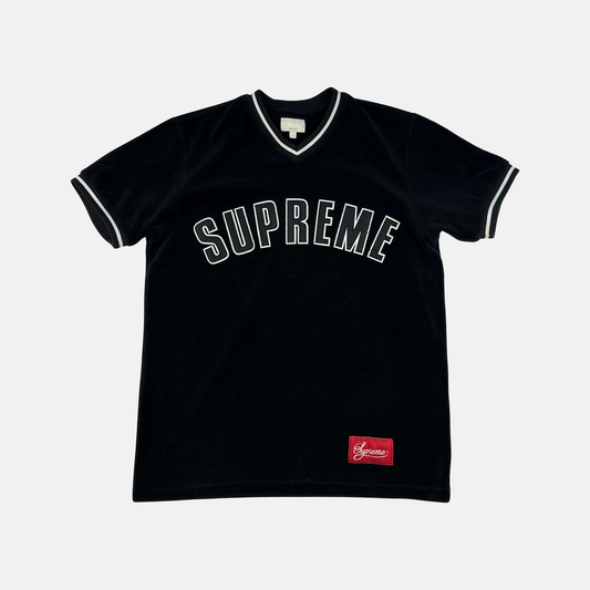 Supreme Velvet Arc Logo T-shirt (Str. S)