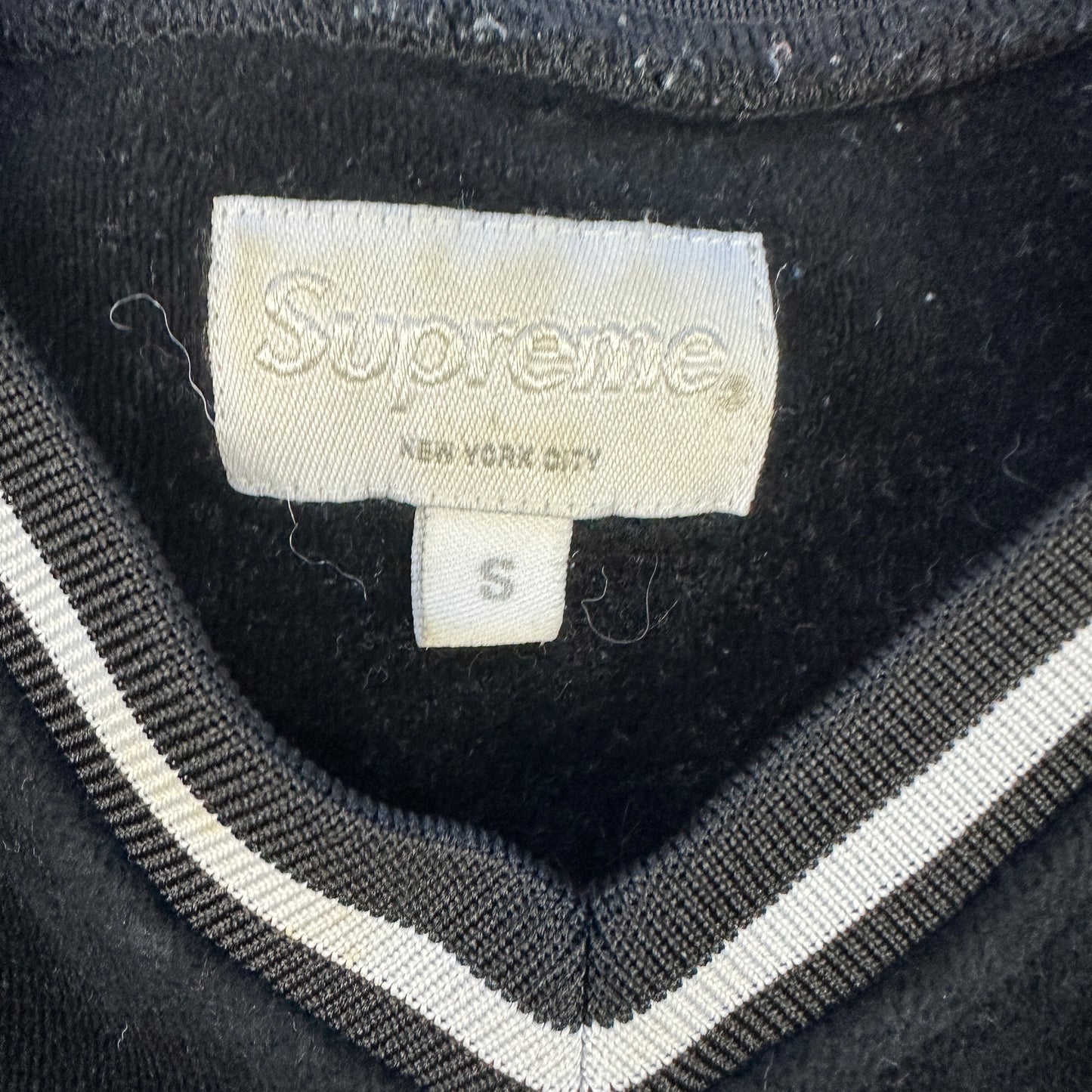 Supreme Velvet Arc Logo T-shirt (Str. S)