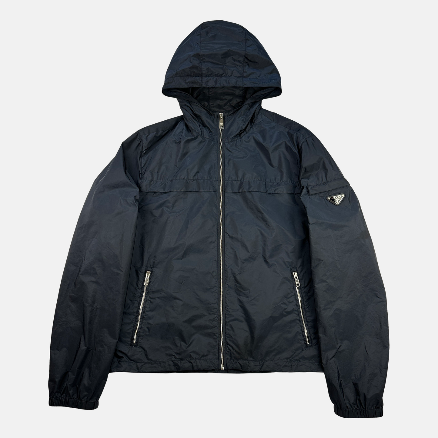 Prada Nylon Windbreaker (Str. L)