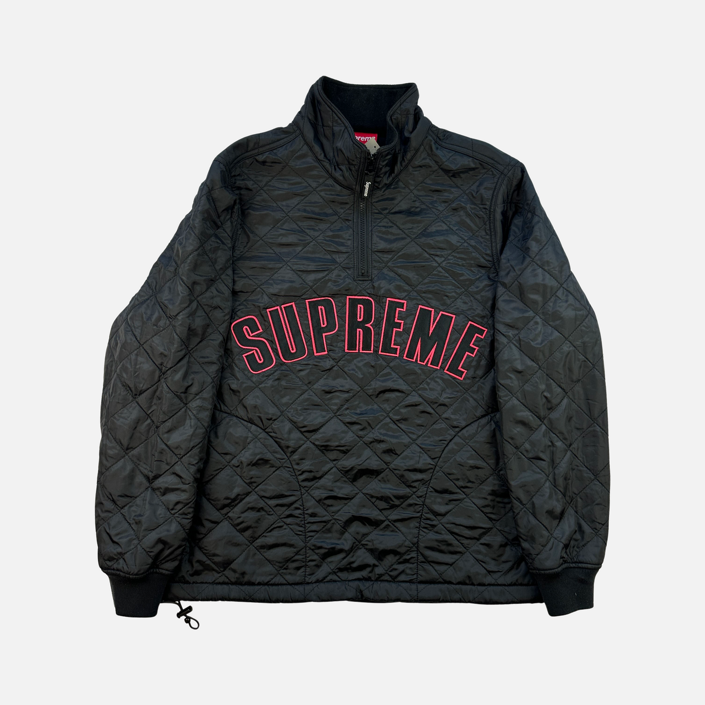 Supreme Arc Logo Quilted Jakke (Str. S)
