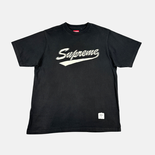 Supreme Intarsia Script T-shirt (Str. L)