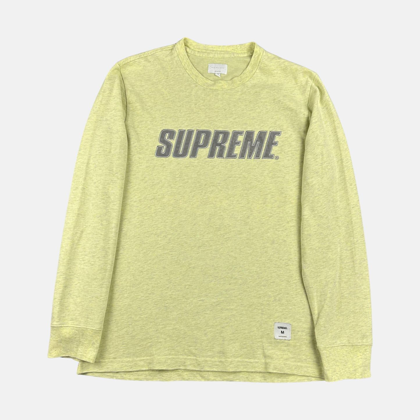 Supreme Reflective Logo L/S (Str. M)