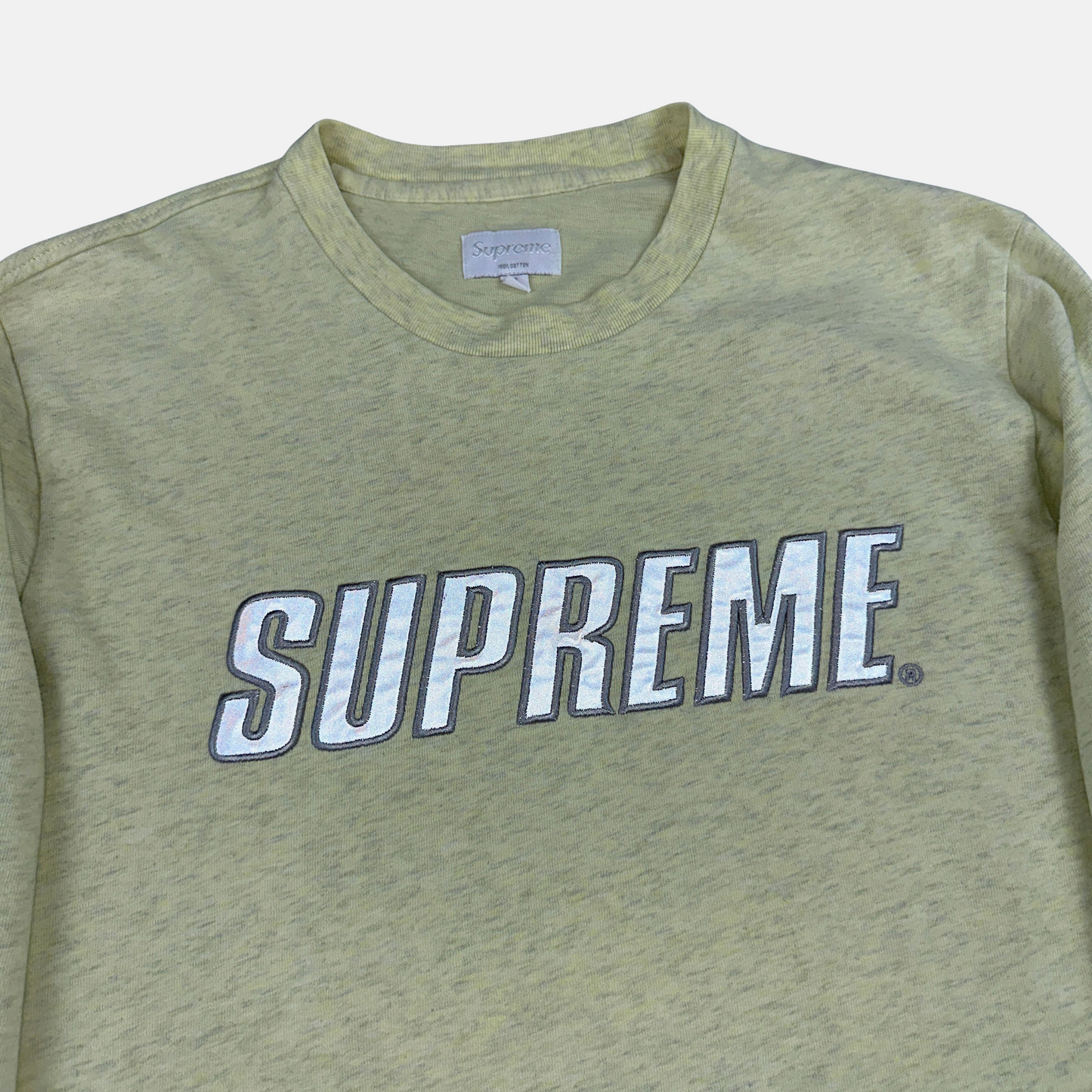 Supreme Reflective Logo L/S (Str. M)