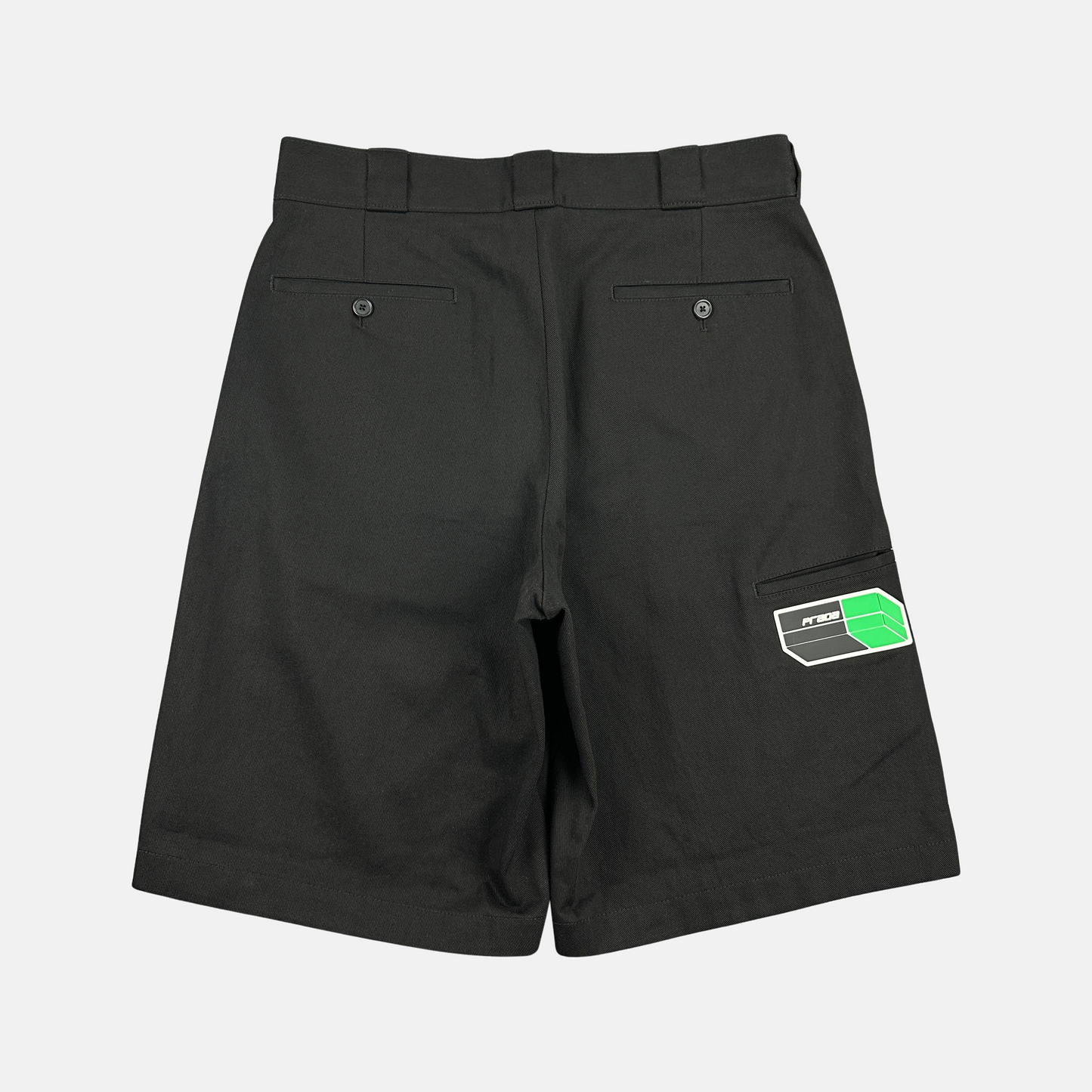 Prada Rubber Logo Shorts (Str. 30W)
