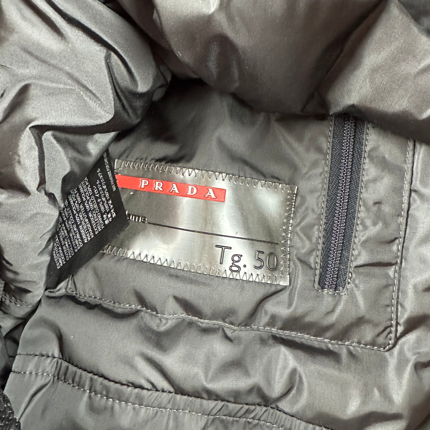 Prada Linea Rossa Technical Jakke (Str. M)