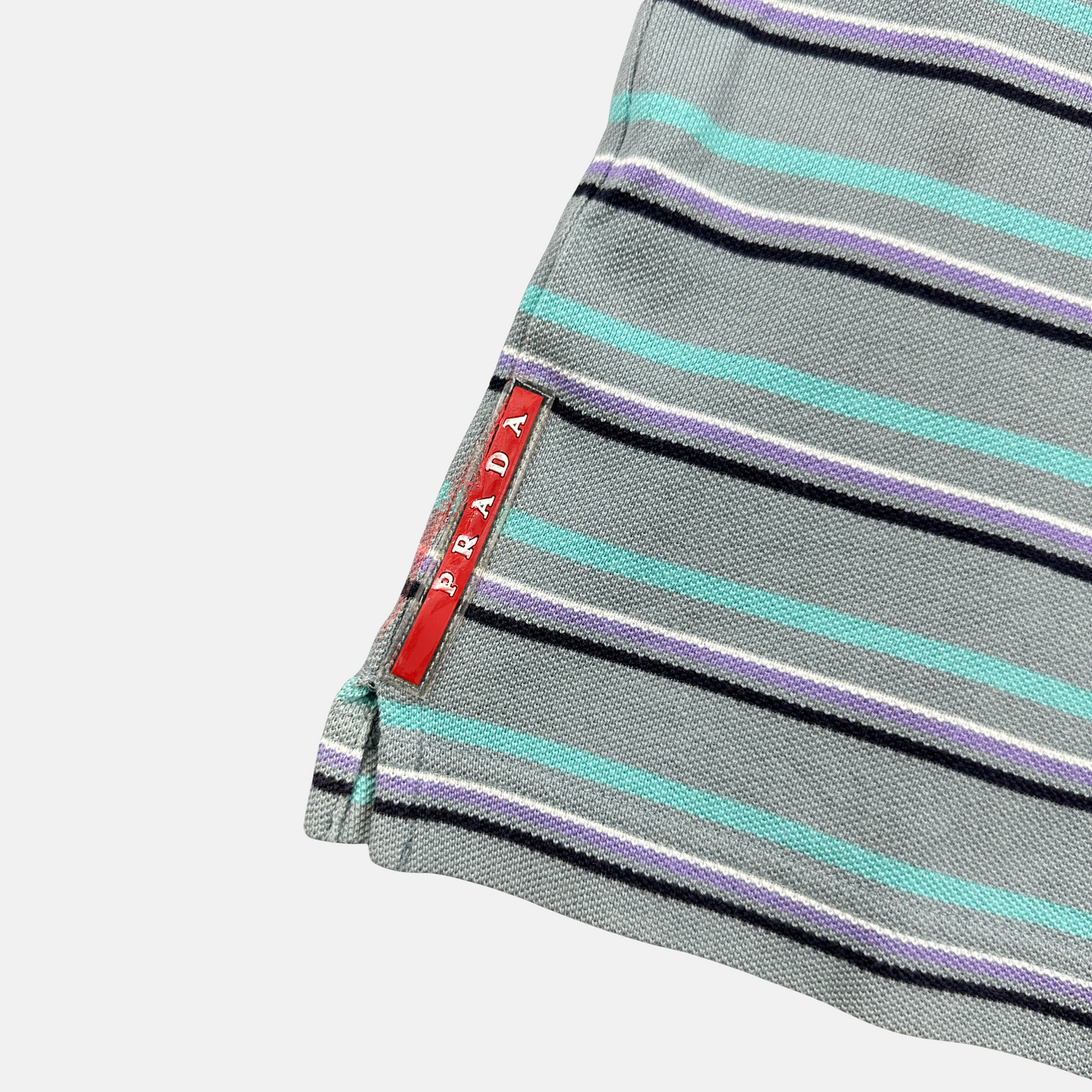 Prada Striped Polo (Str. S)