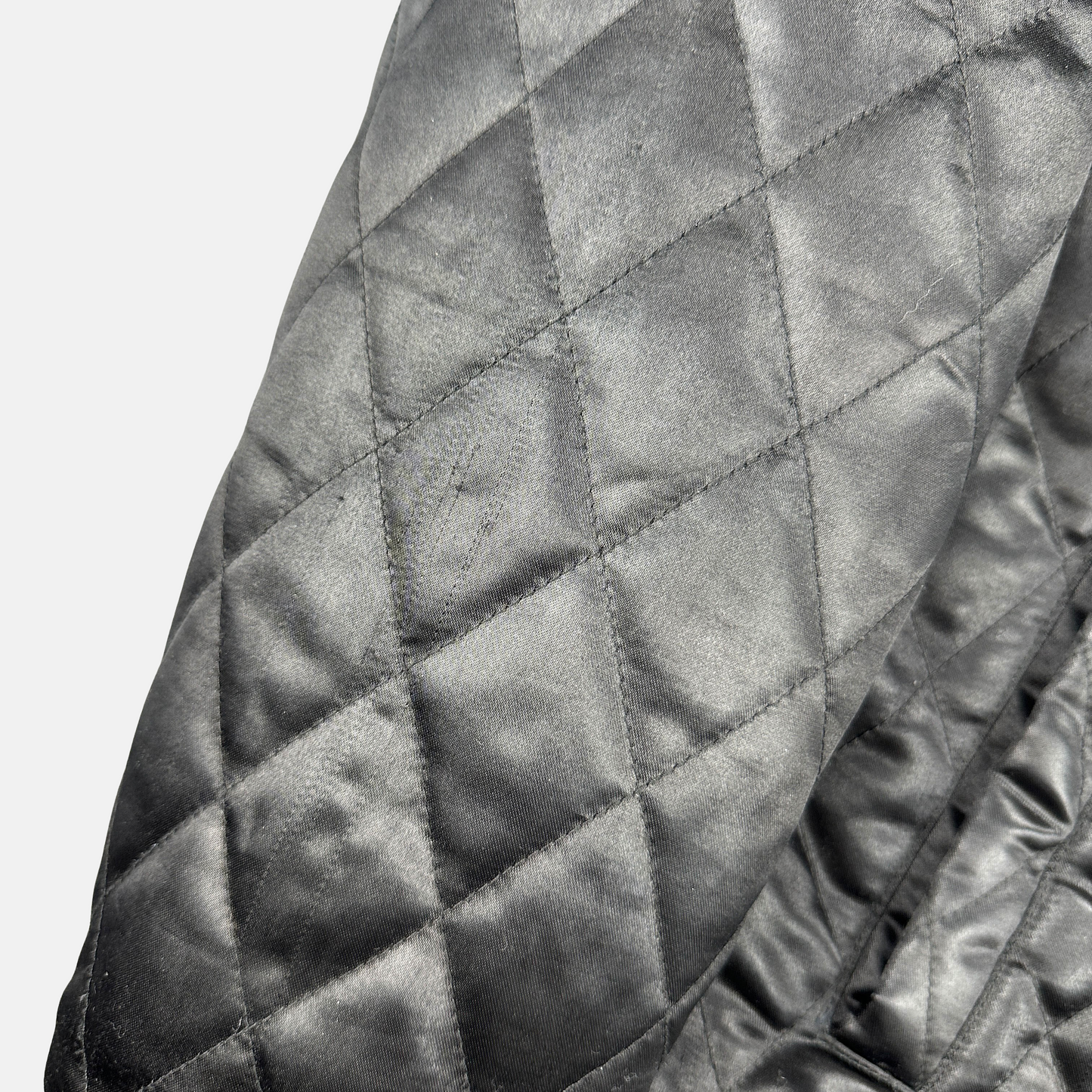 Supreme Quilted Satin Varsity Jakke (Str. M)