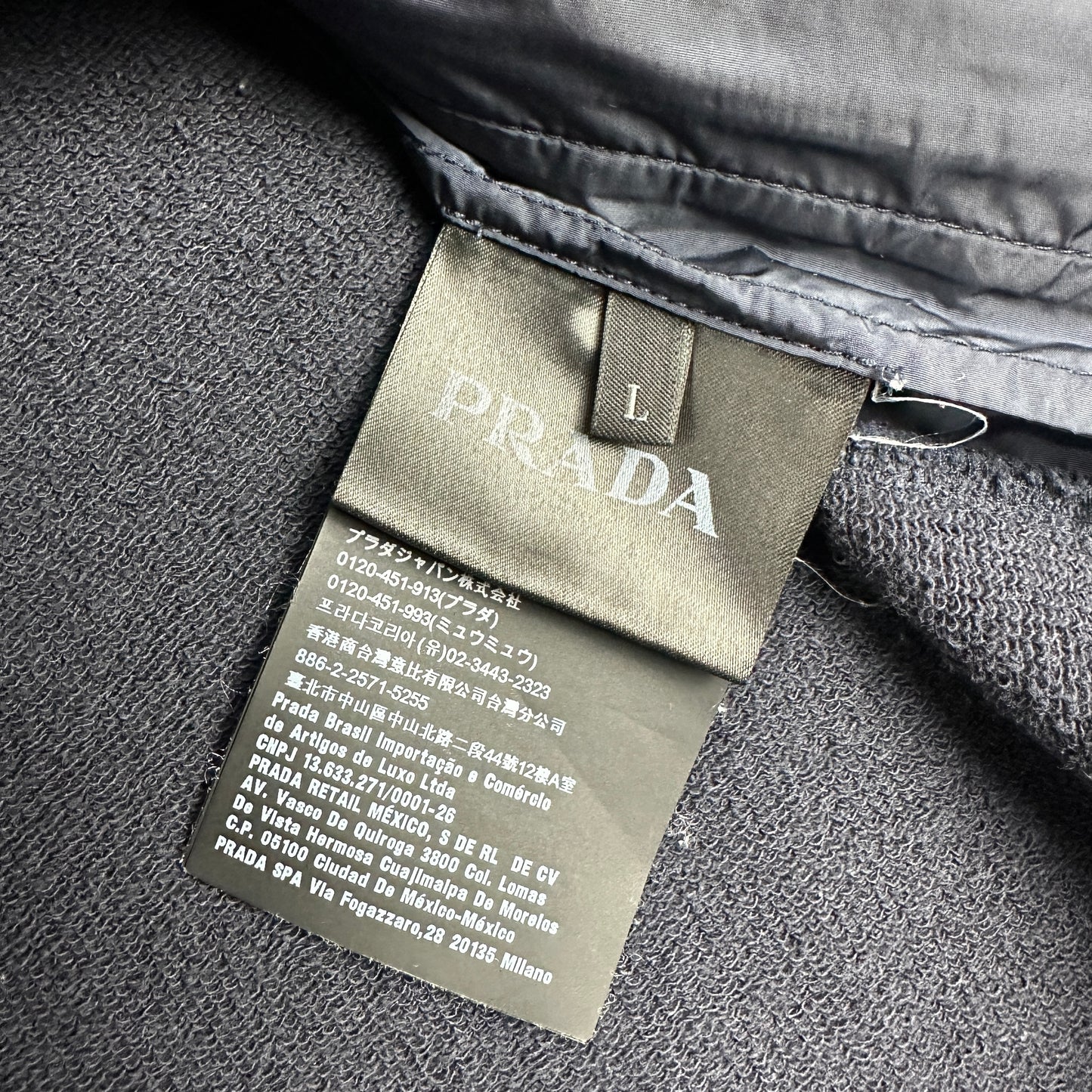 Prada Nylon Jakke (Str. M)