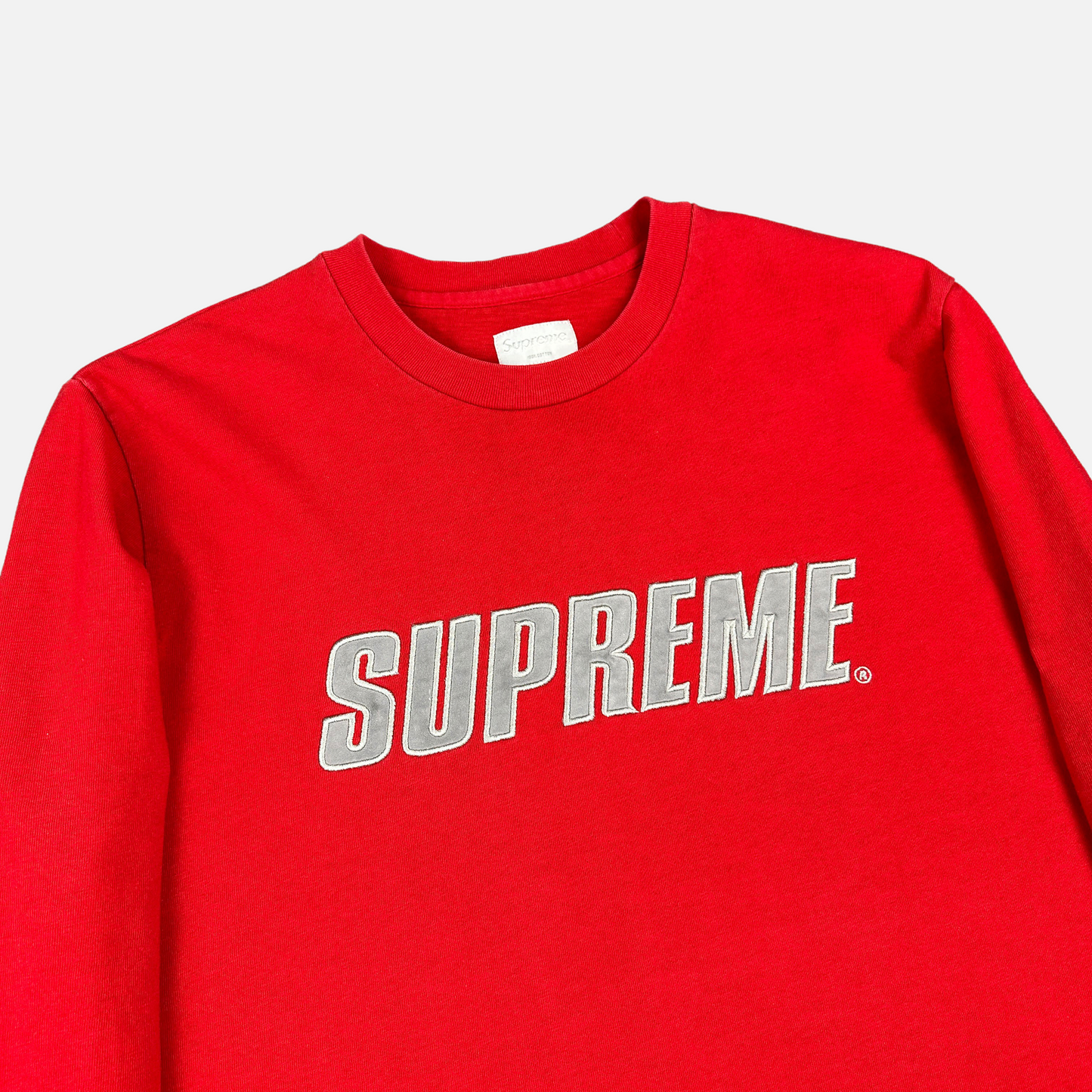 Supreme Reflective Logo L/S (Str. L)