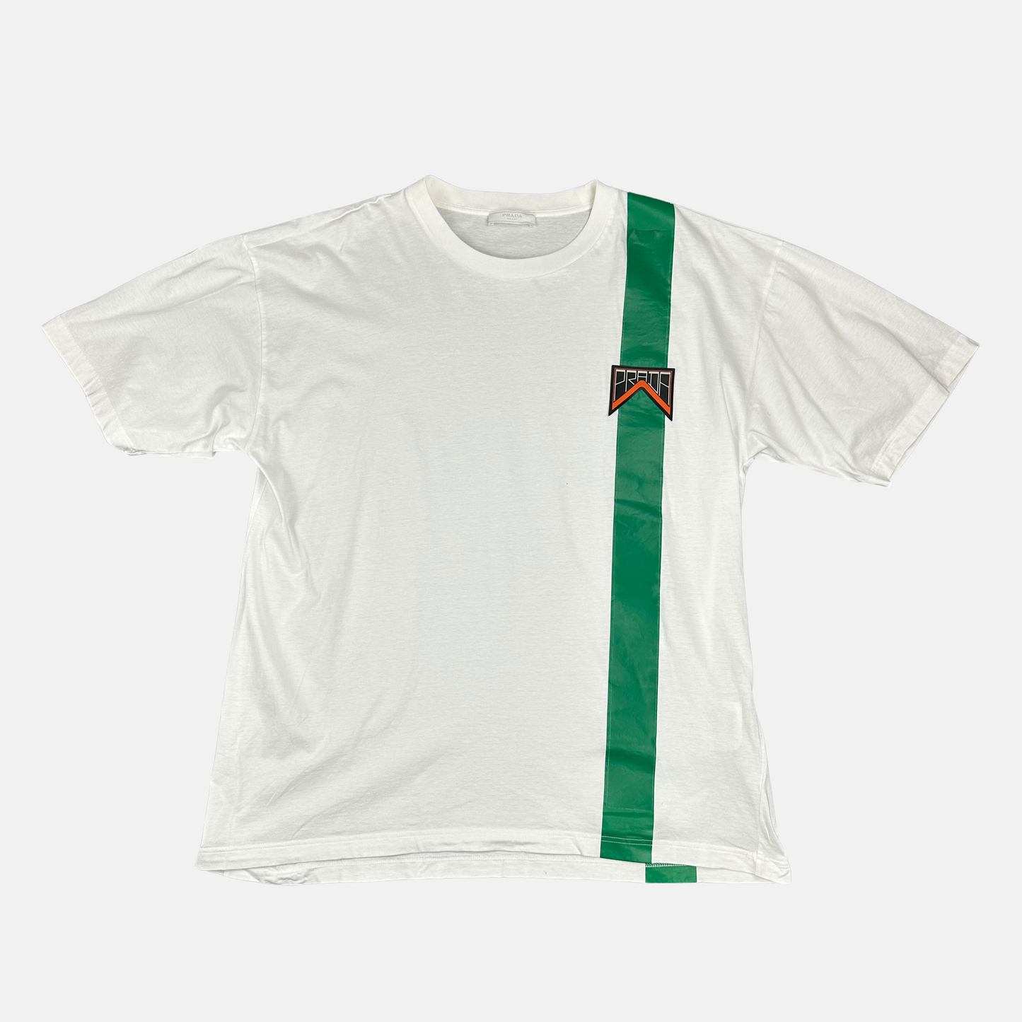 Prada Rubber Logo T-shirt (Str. XL)