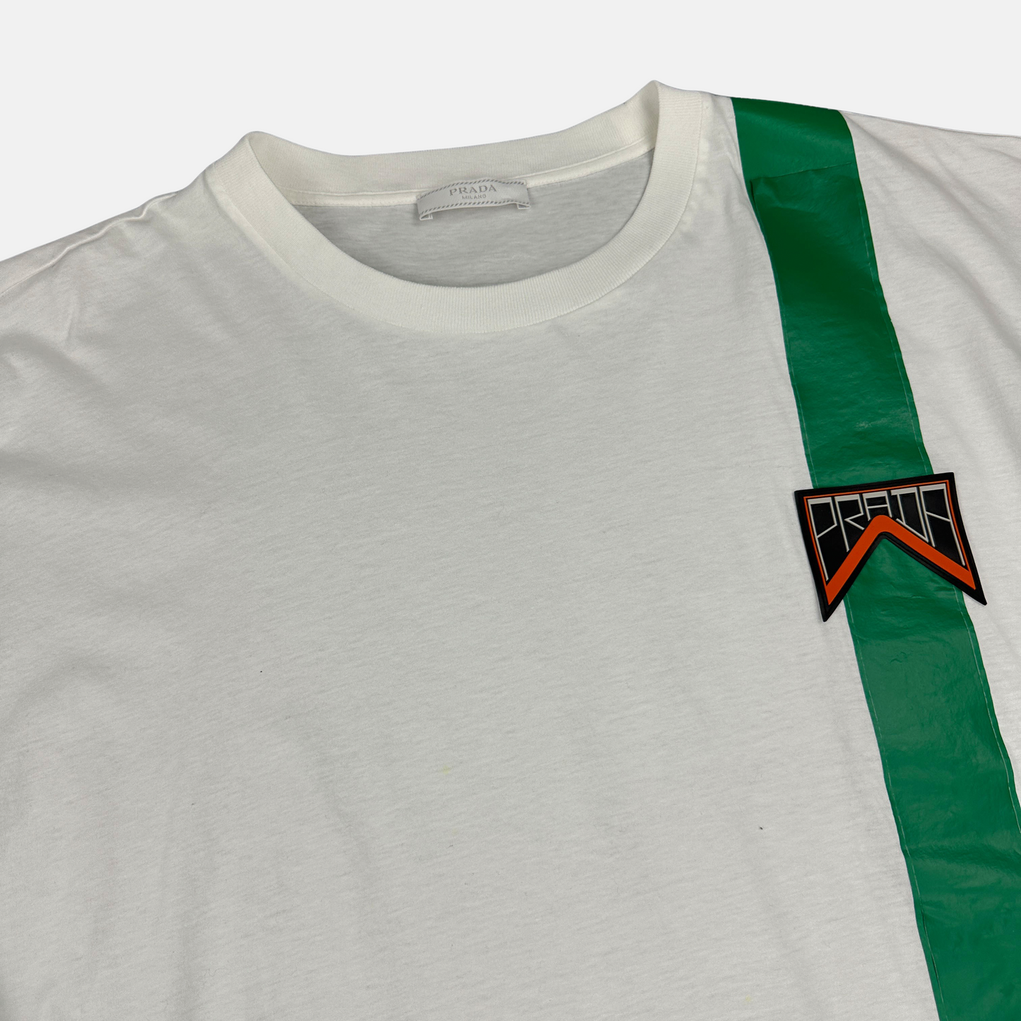 Prada Rubber Logo T-shirt (Str. XL)