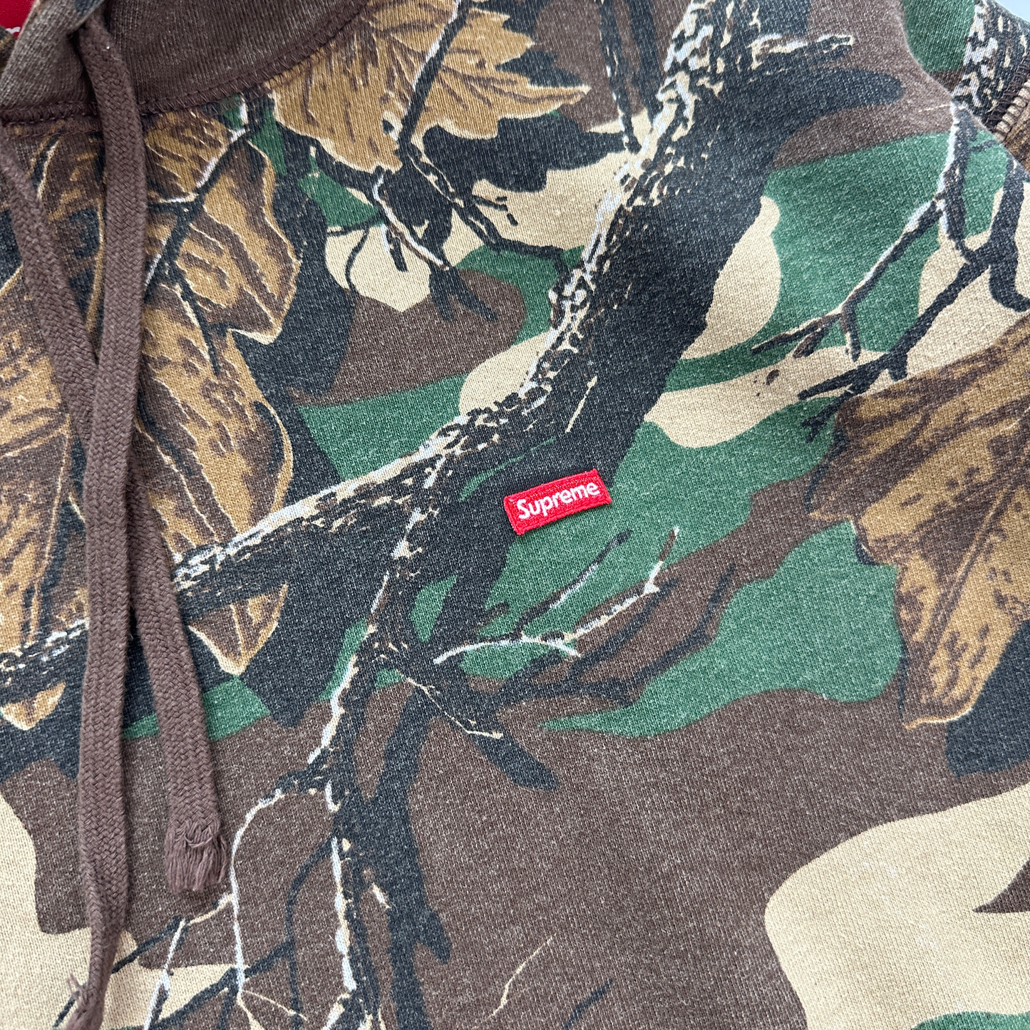 Supreme Logo Hoodie (Str. S)