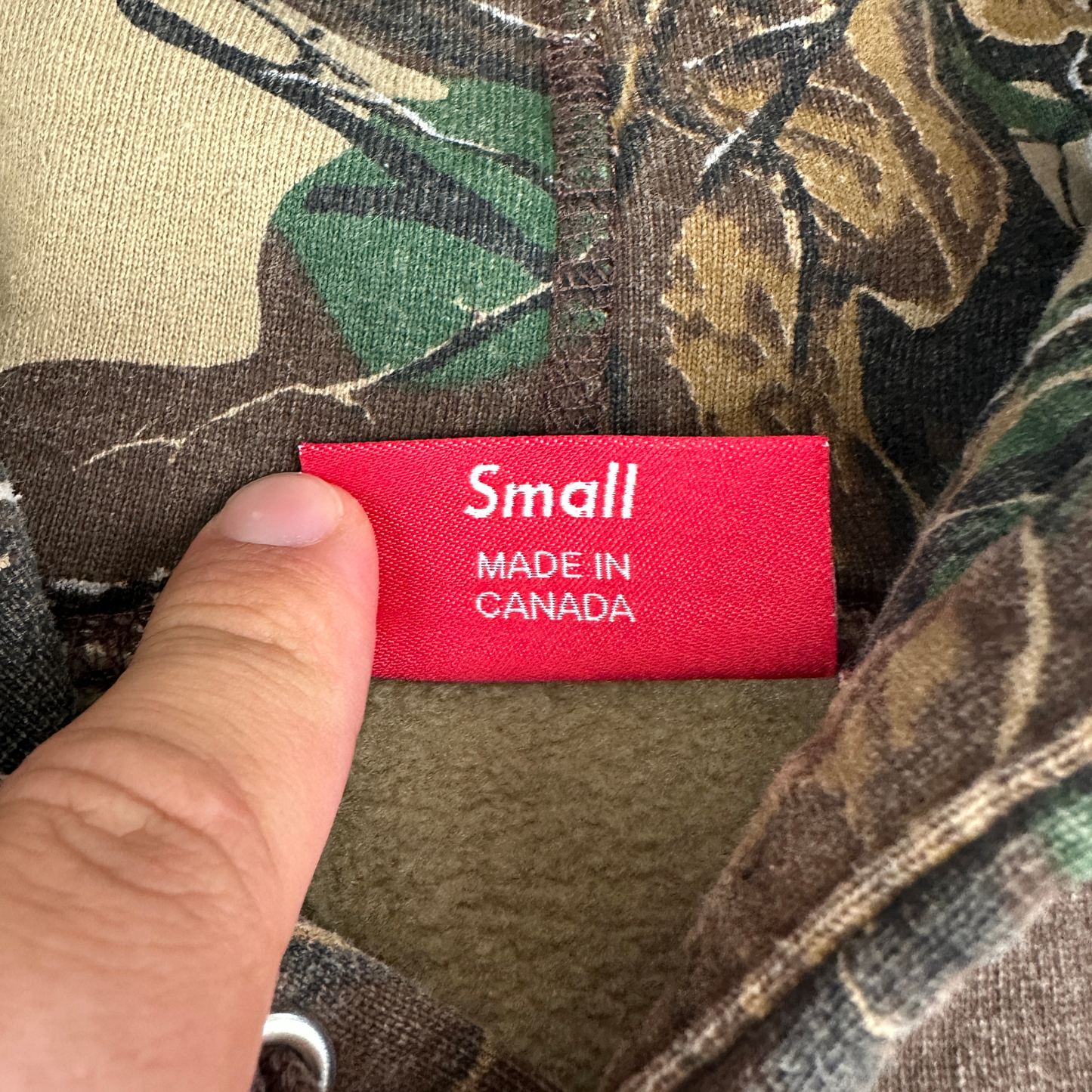 Supreme Logo Hoodie (Str. S)